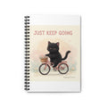 JUST KEEP GOING Spiral Notebook