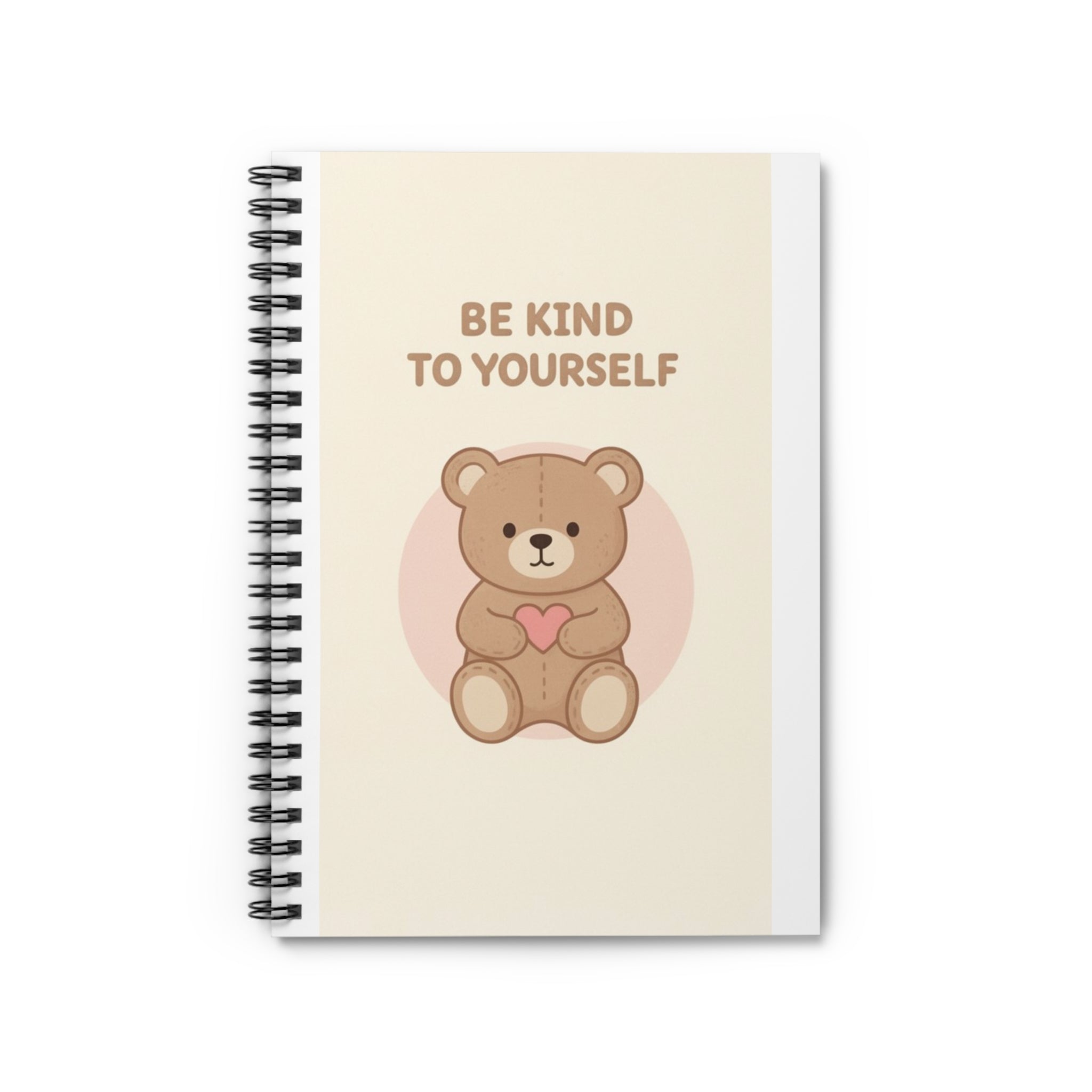 BE KIND TO YOURSELF Bear Spiral Notebook