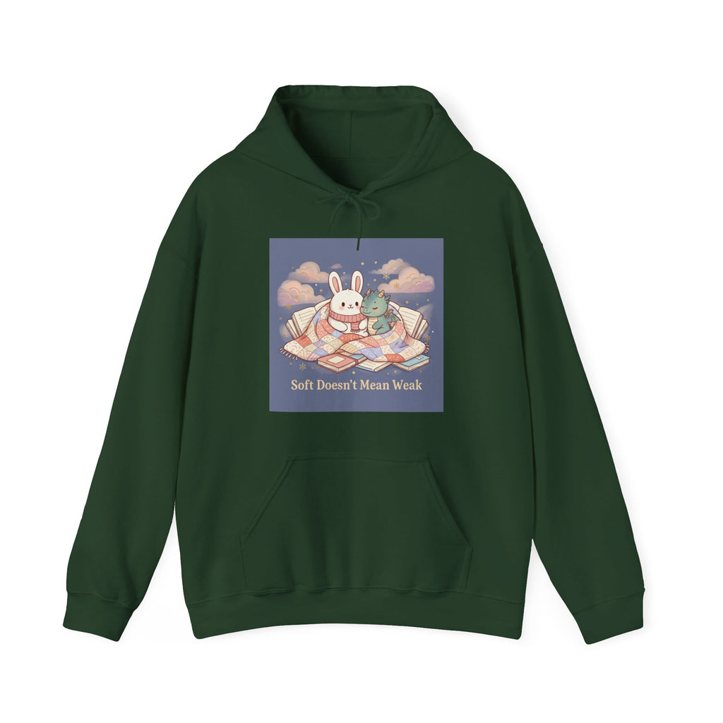 Bear Hoodie – Soft Doesnt Mean Weak