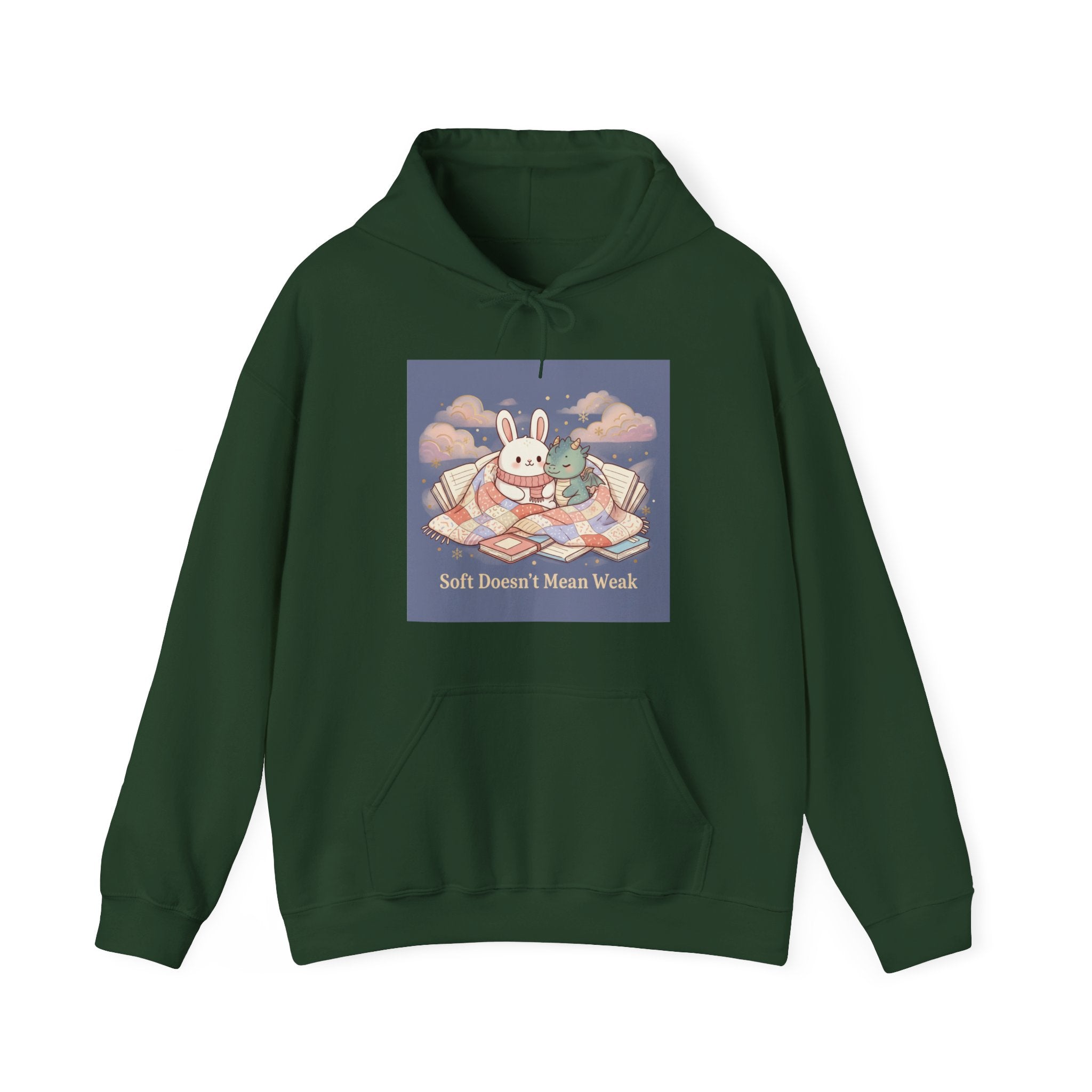Bear Hoodie – Soft Doesnt Mean Weak