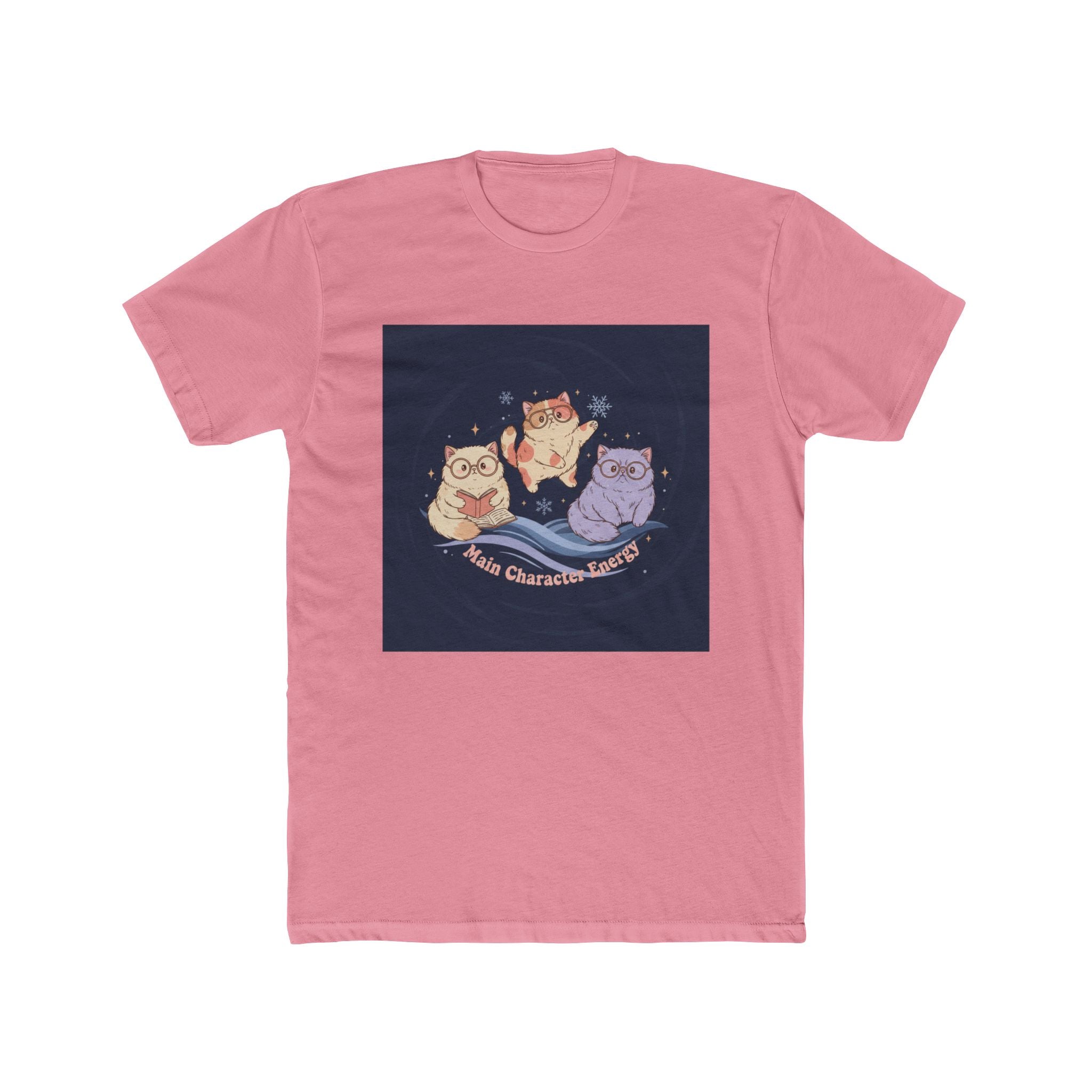Cats With Glasses Unisex Tee – Main Character Energy