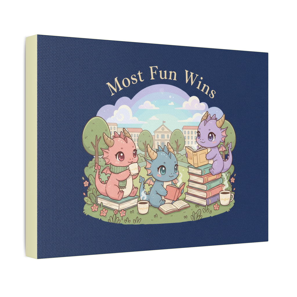 Baby Dragons Canvas Print – Most Fun Wins