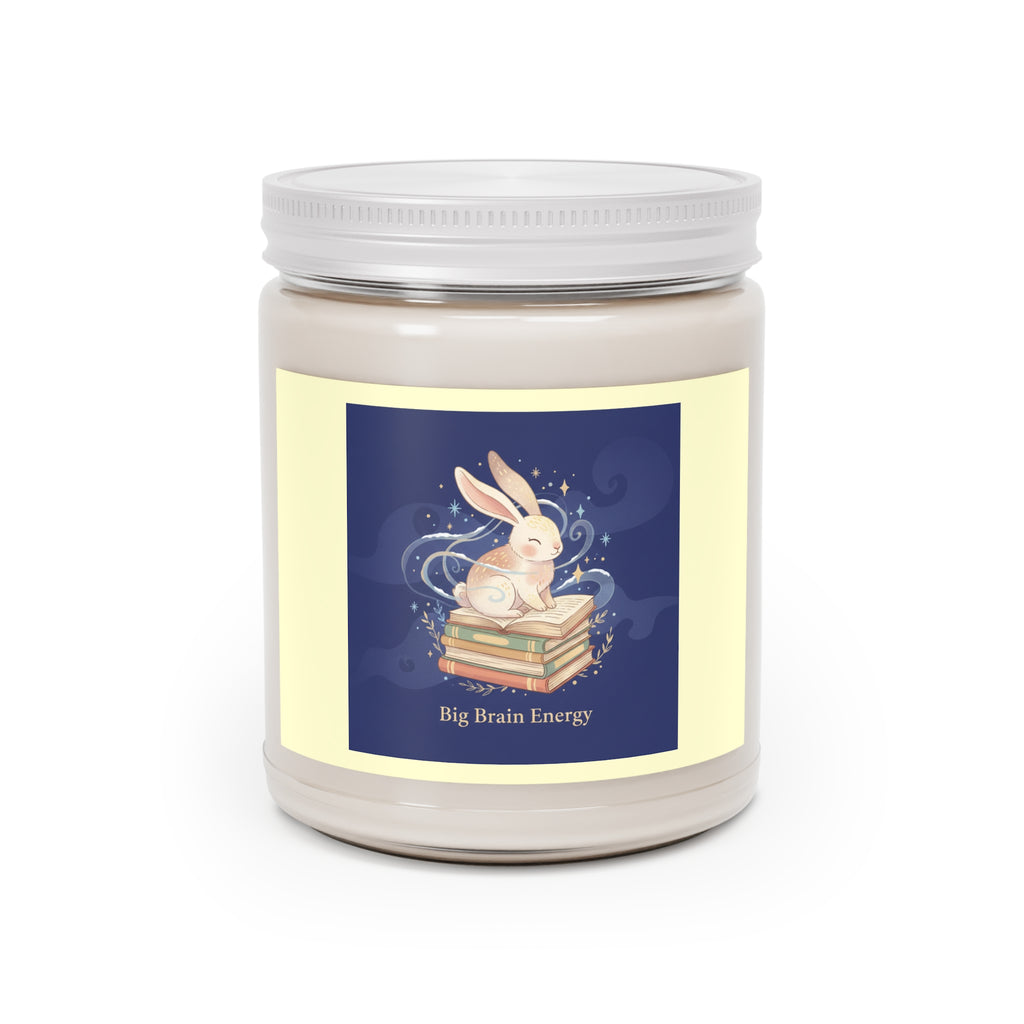 Big Brain Energy Rabbit Scented Candle