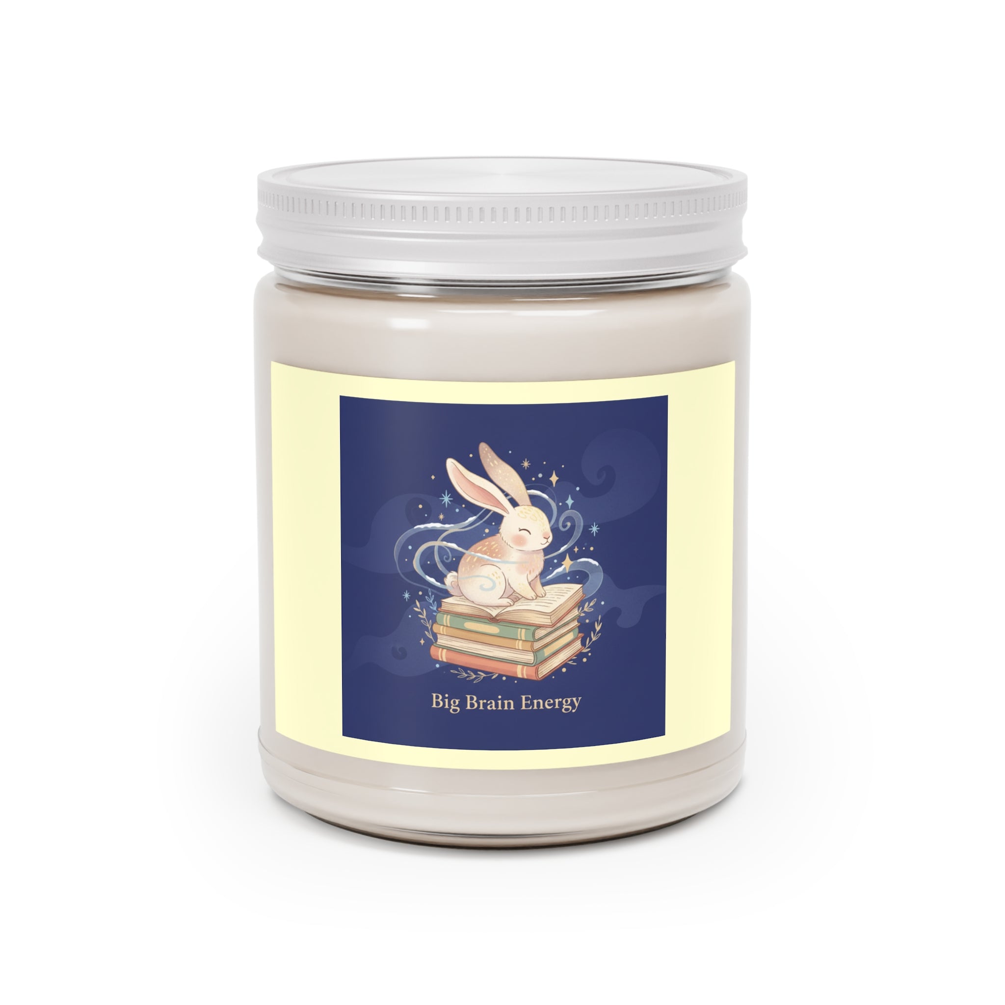 Big Brain Energy Rabbit Scented Candle
