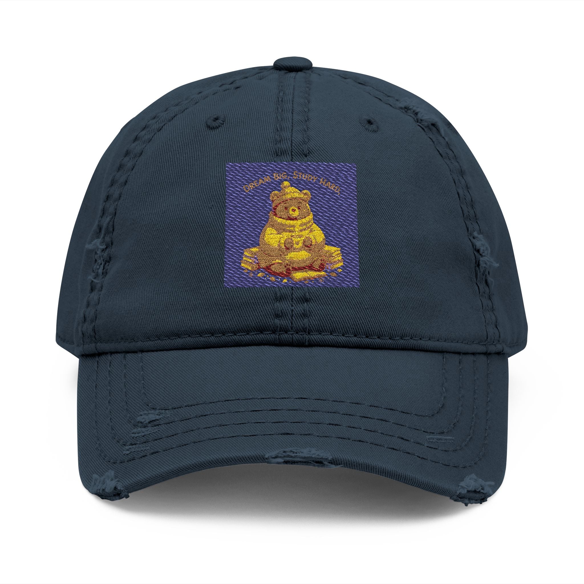 Bear Dad Hat – Dream Big Study Hard