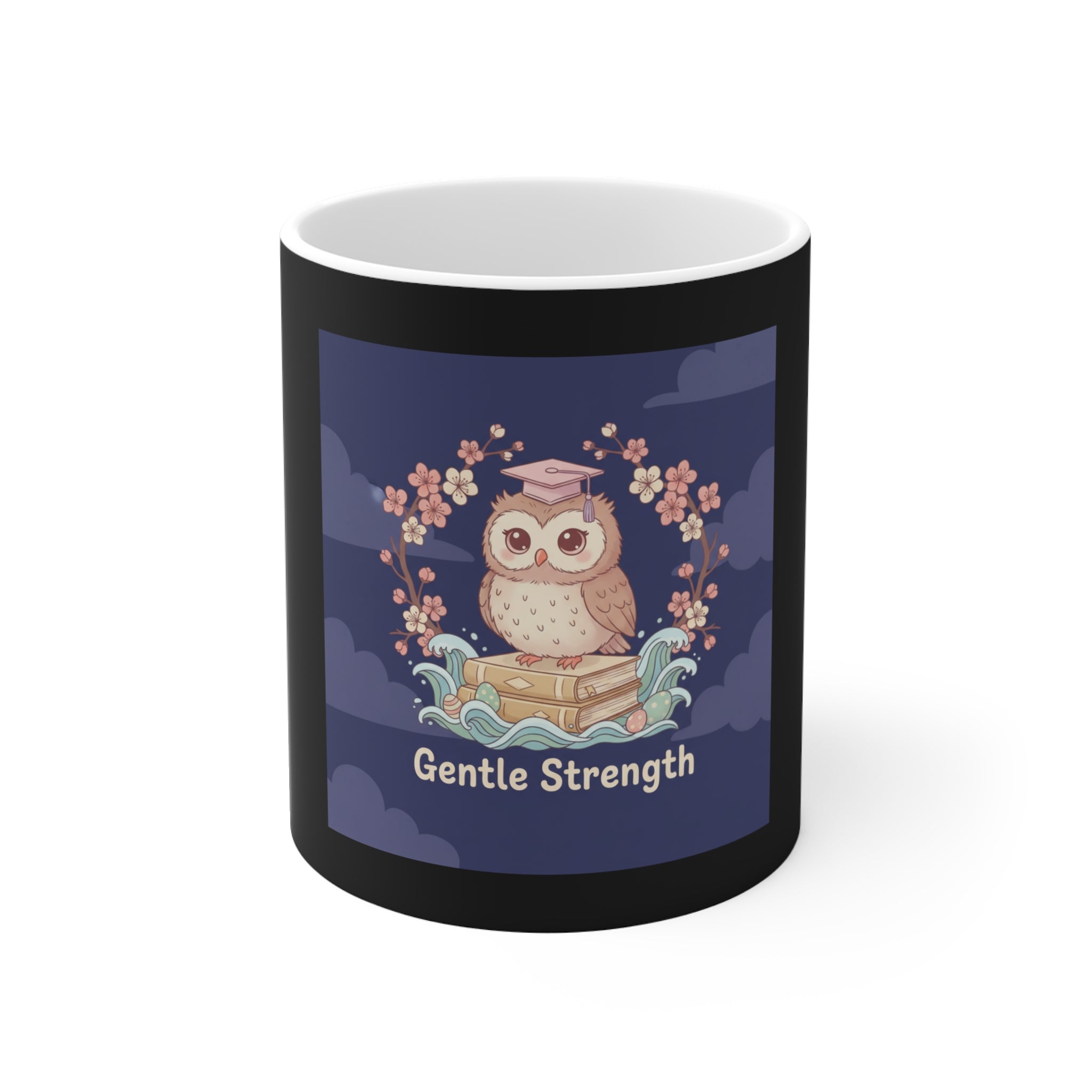 Owl Mug 11oz – Gentle Strength