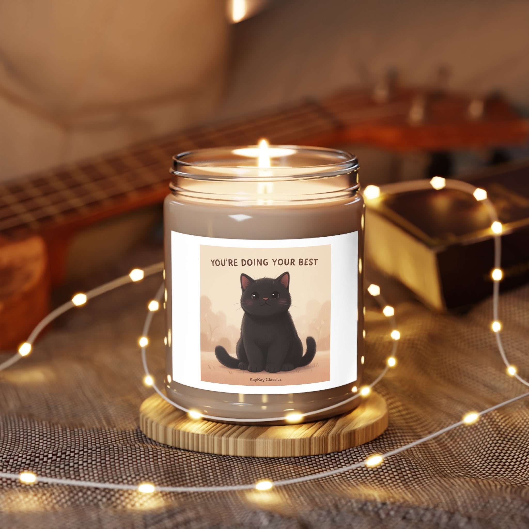 YOURE DOING YOUR BEST Cat Scented Candle