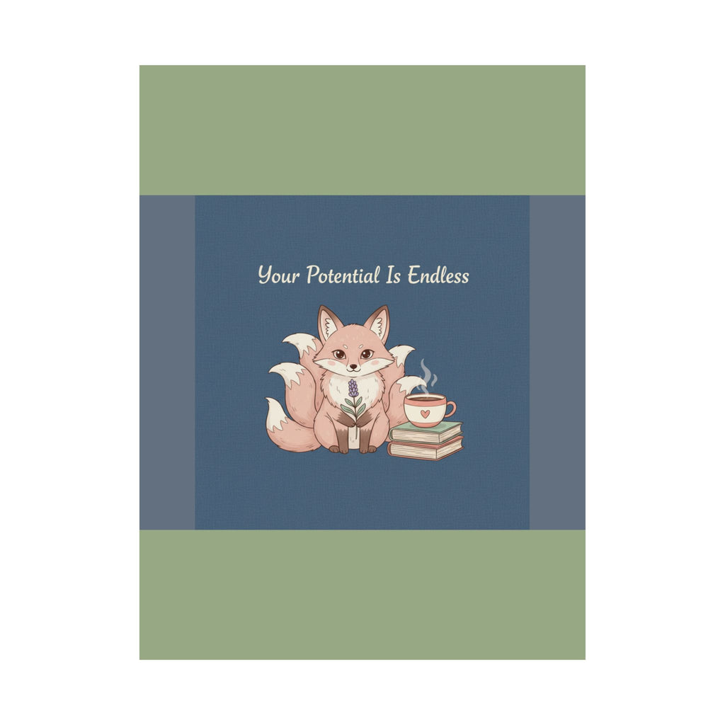 Kitsune Poster – Your Potential is Endless
