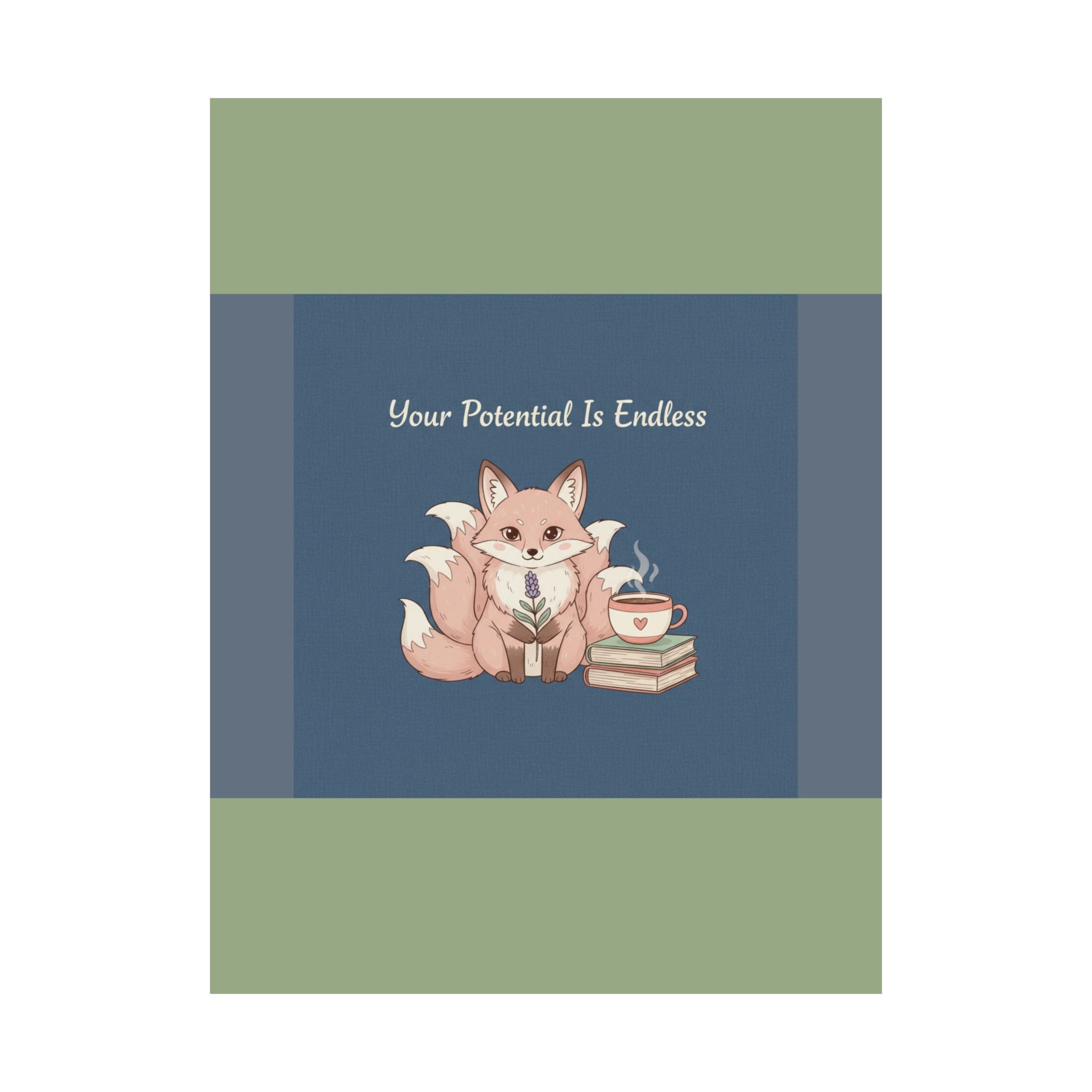 Kitsune Poster – Your Potential is Endless
