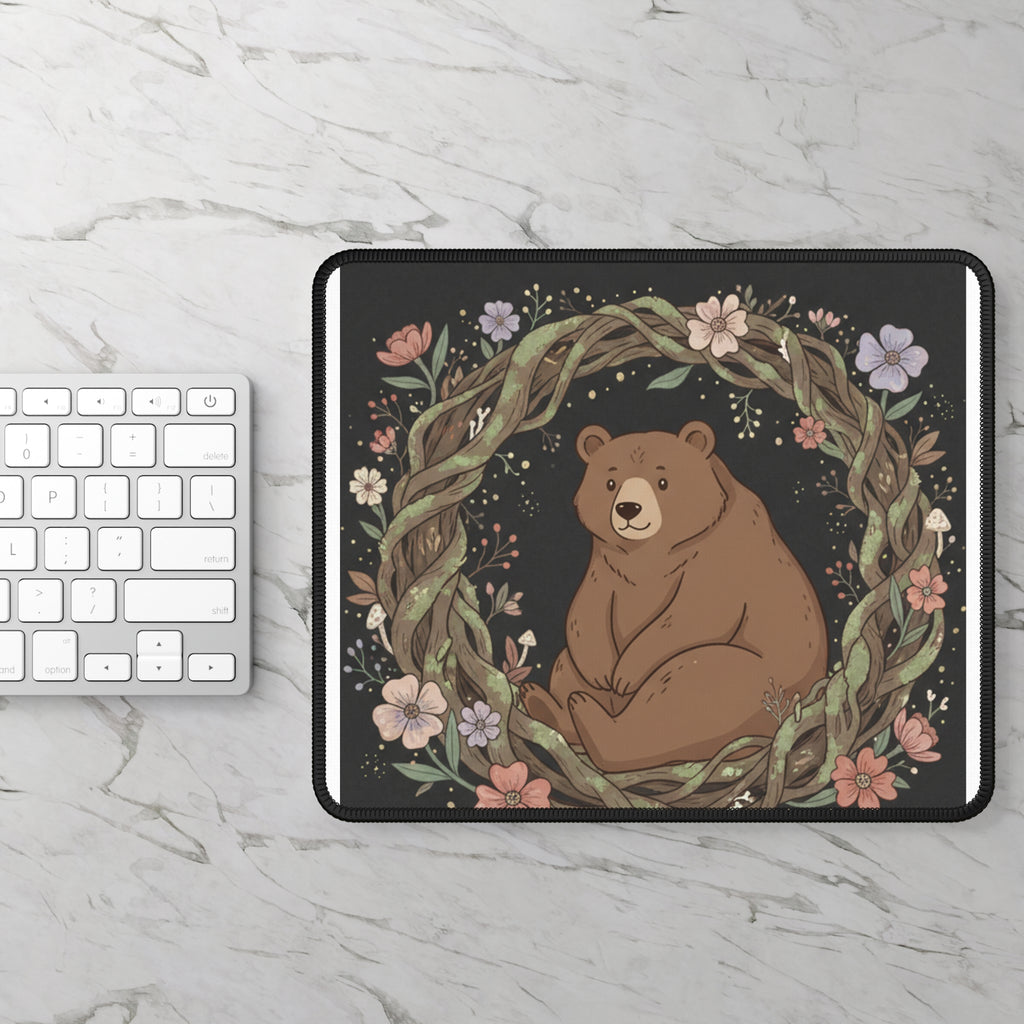 Bear Mouse Pad – Study Buddy Vibes