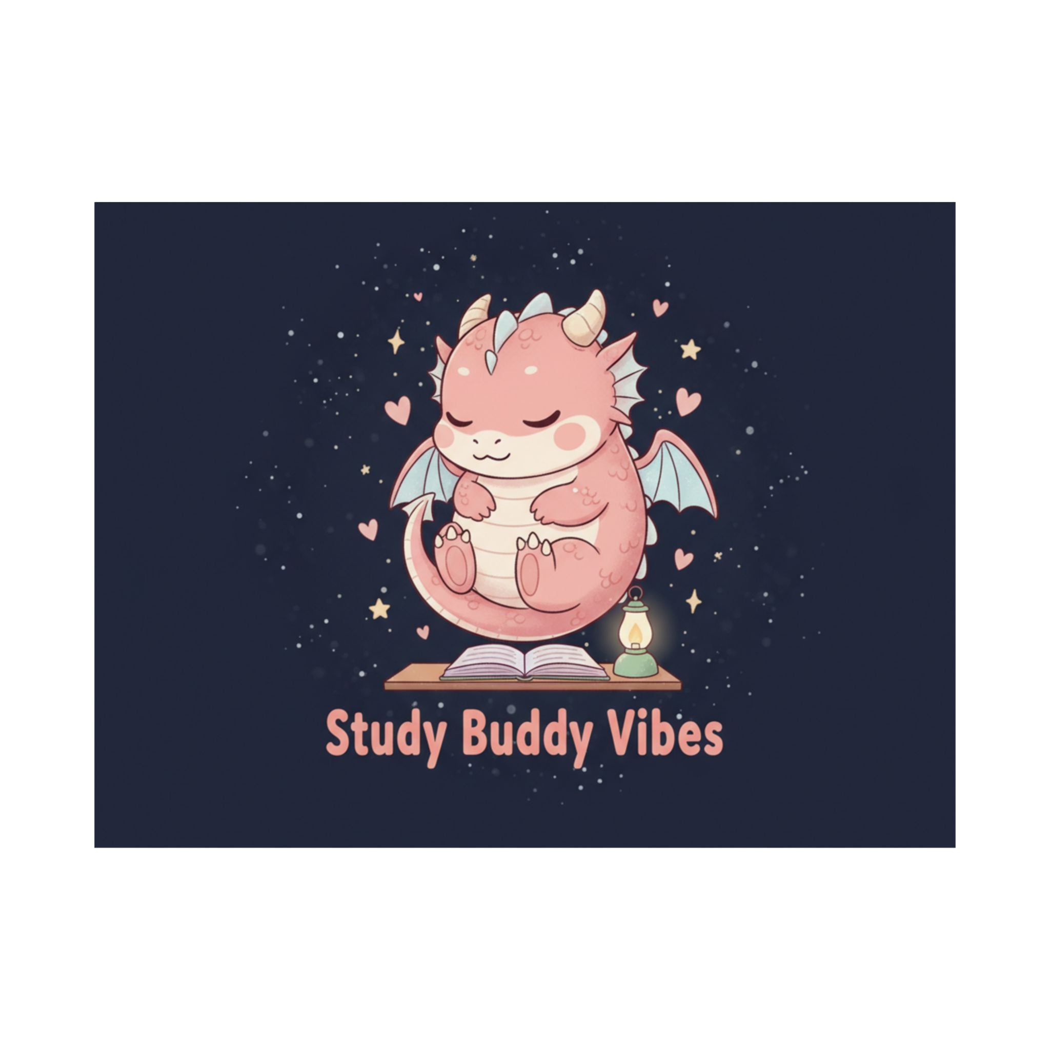 Study Buddy Vibes Poster