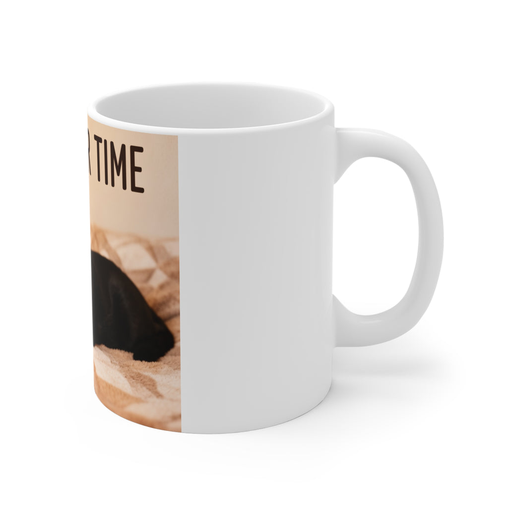 TAKE YOUR TIME Cat Mug 11oz