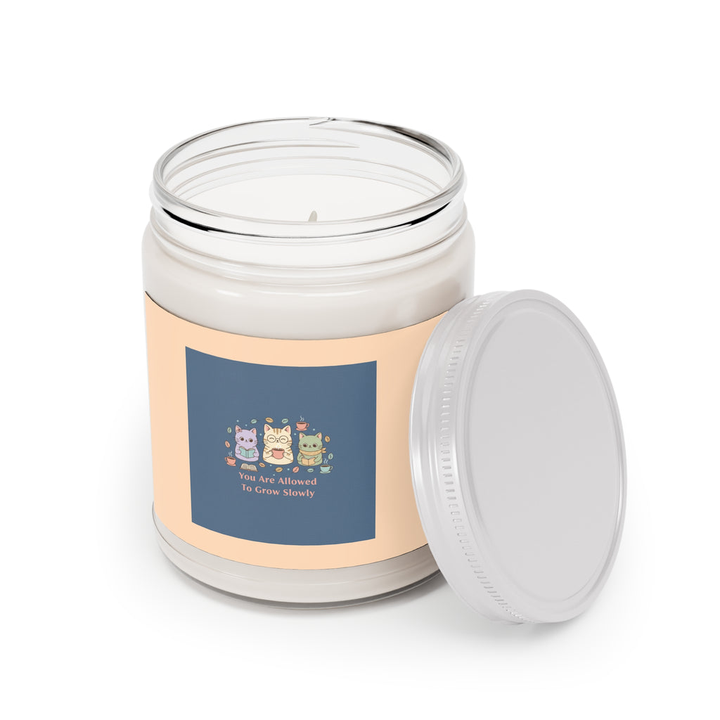 Cats With Glasses Scented Candle – You Are Allowed to Grow Slowly