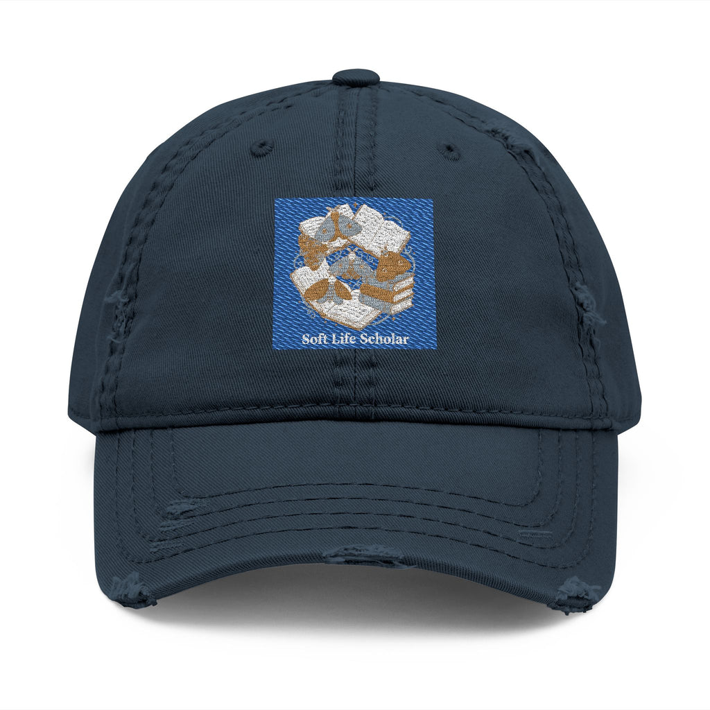 soft life scholar square Dad Hat