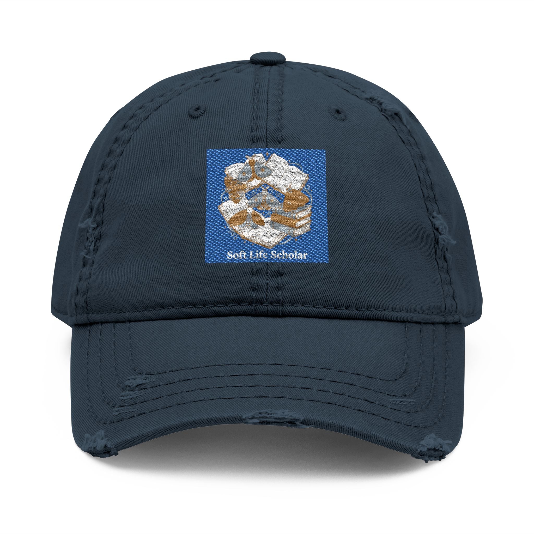 soft life scholar square Dad Hat