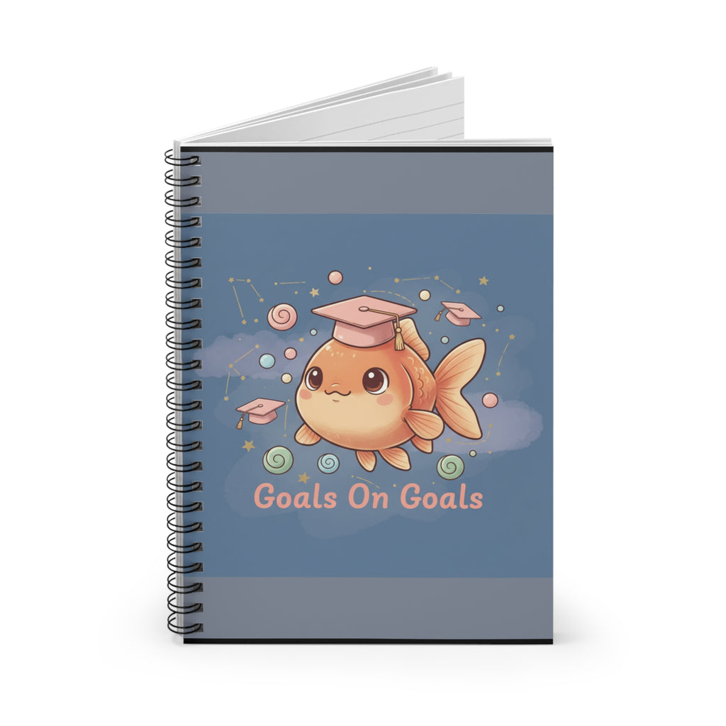 Goldfish Spiral Notebook – Goals on Goals