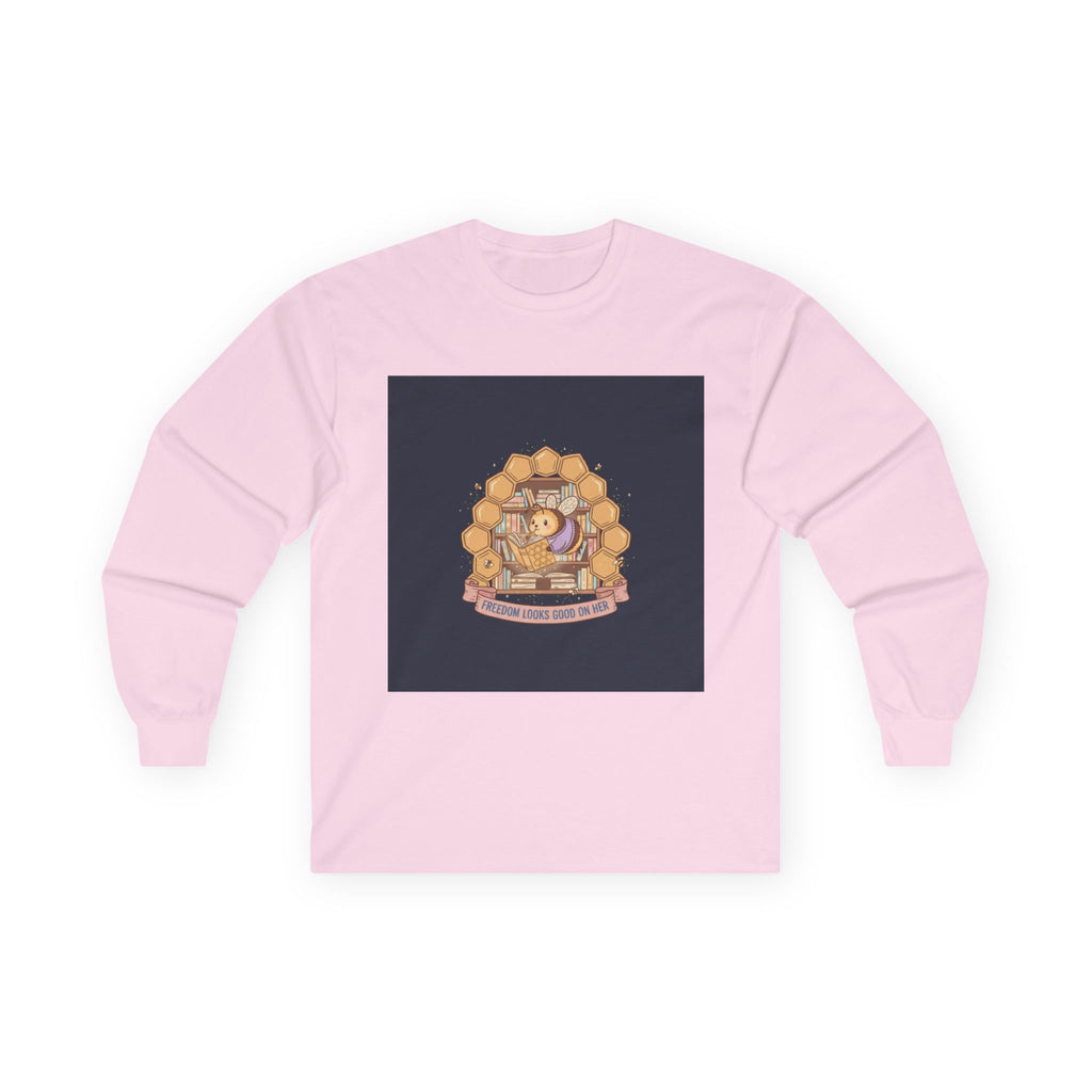 Honeybees Long Sleeve Tee – Freedom Looks Good on Her