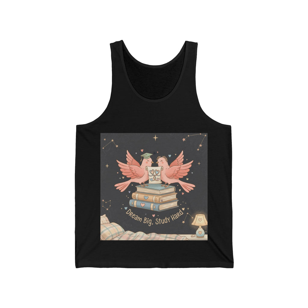 Dream Big, Study Hard Birds Tank Top