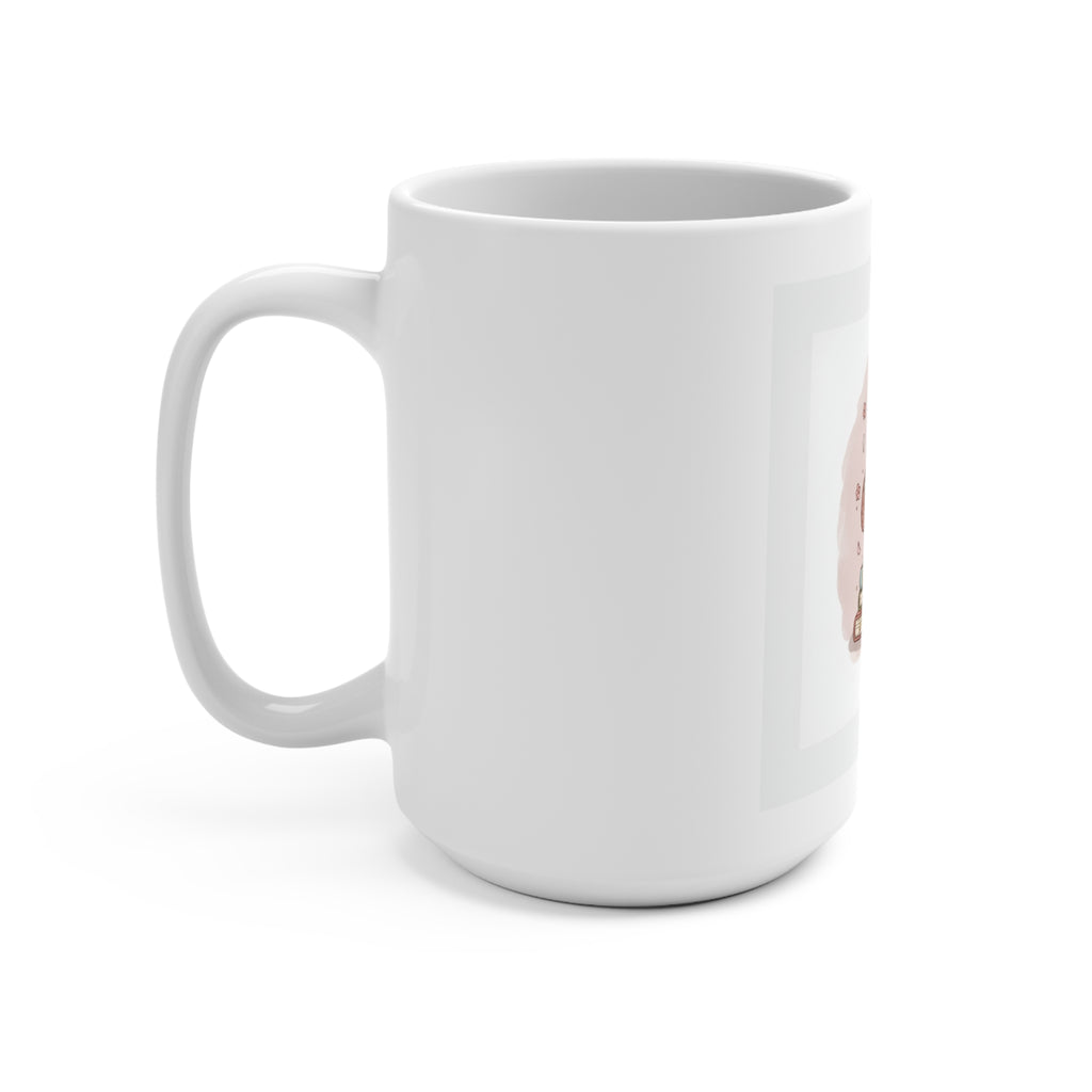 Owl Mug 15oz – Bloom at Your Own Pace