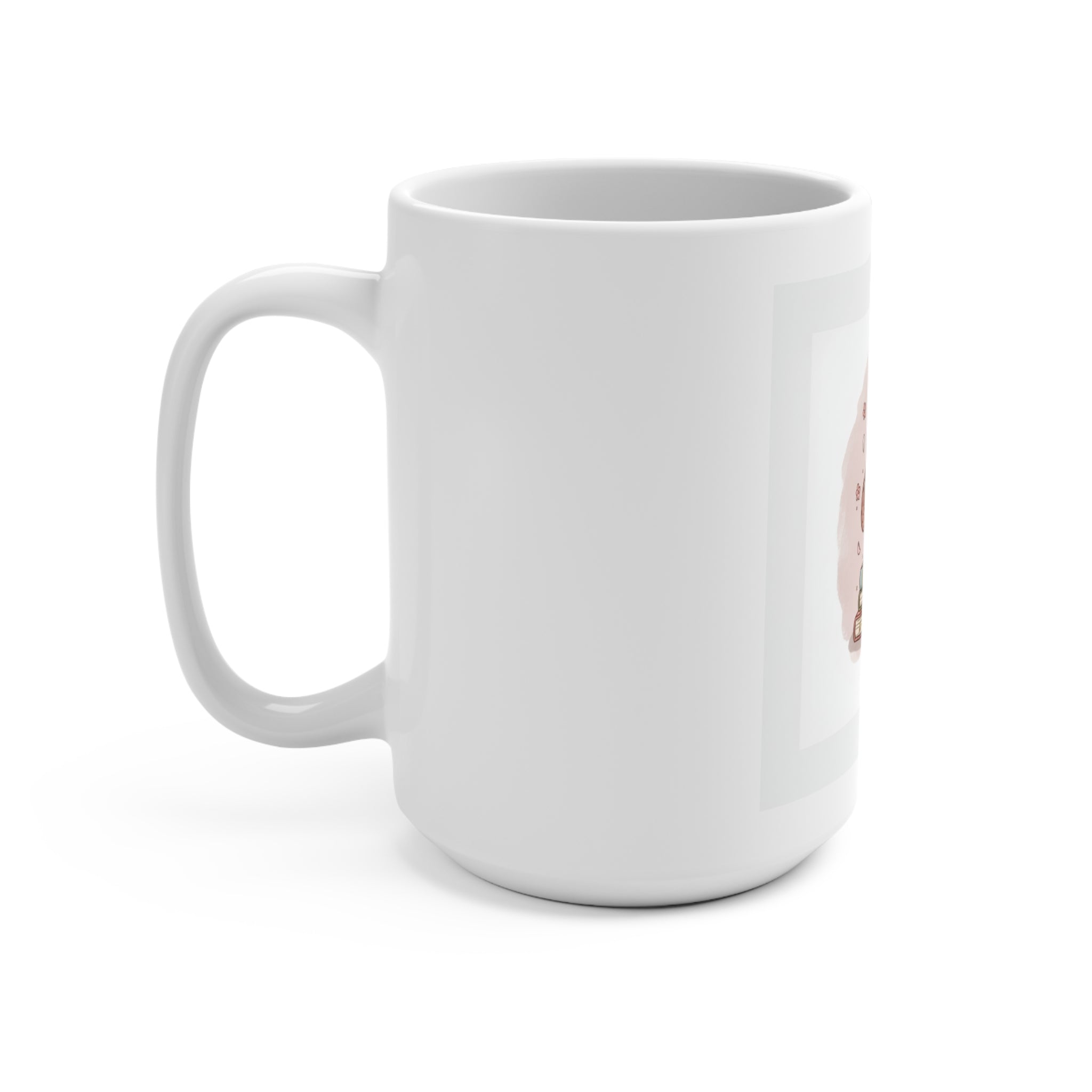 Owl Mug 15oz – Bloom at Your Own Pace