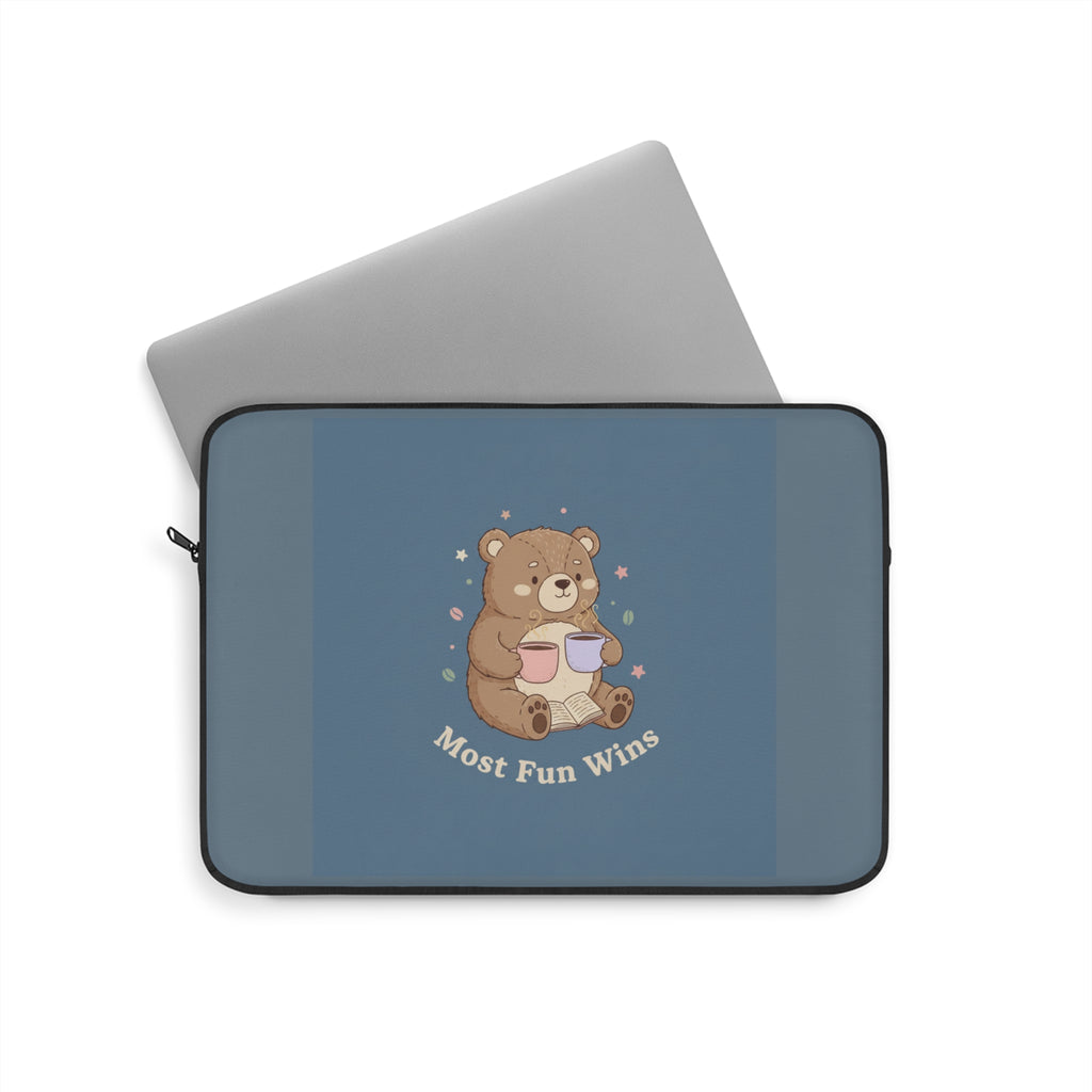 Bear Laptop Sleeve – Most Fun Wins