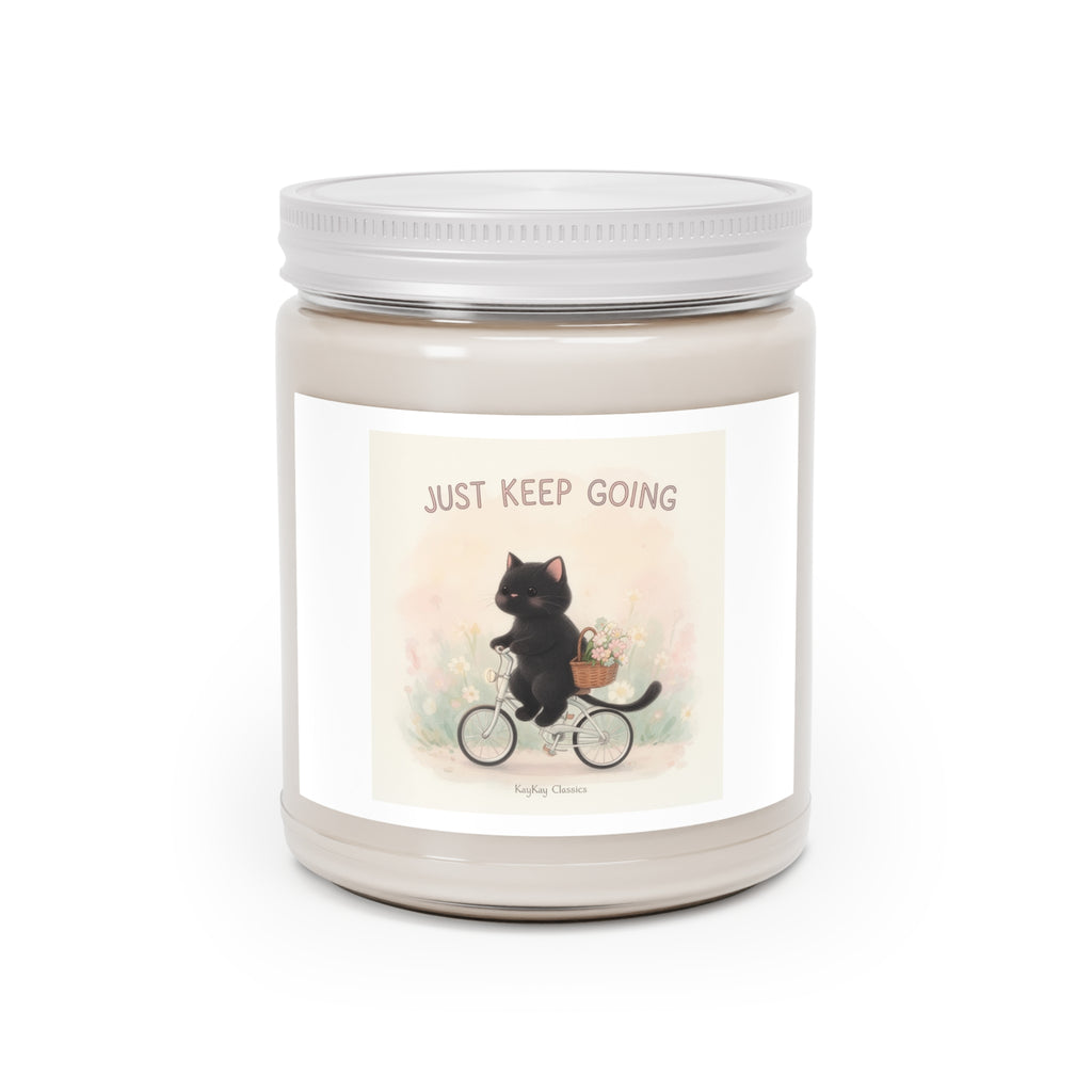 JUST KEEP GOING Cat Scented Candle