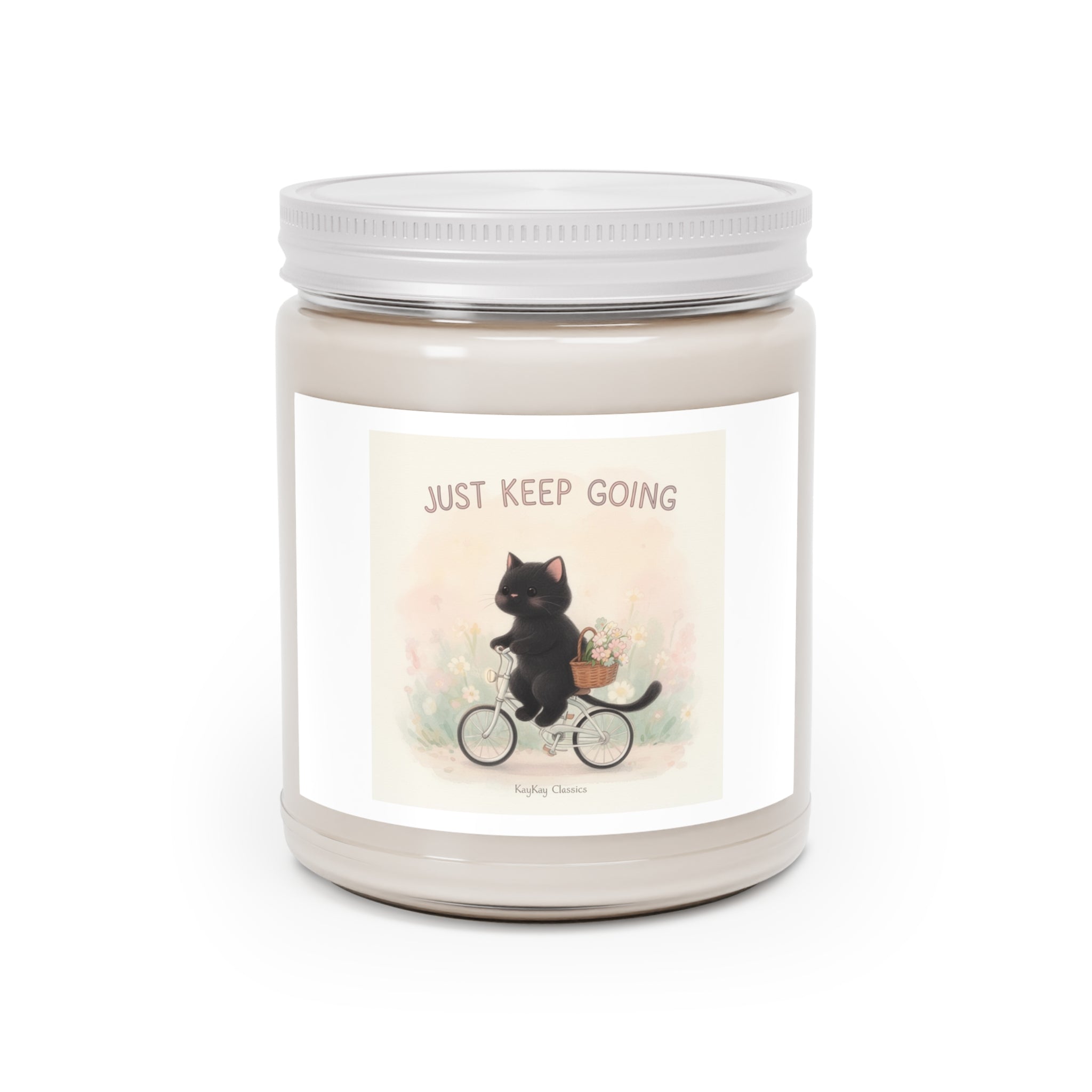 JUST KEEP GOING Cat Scented Candle