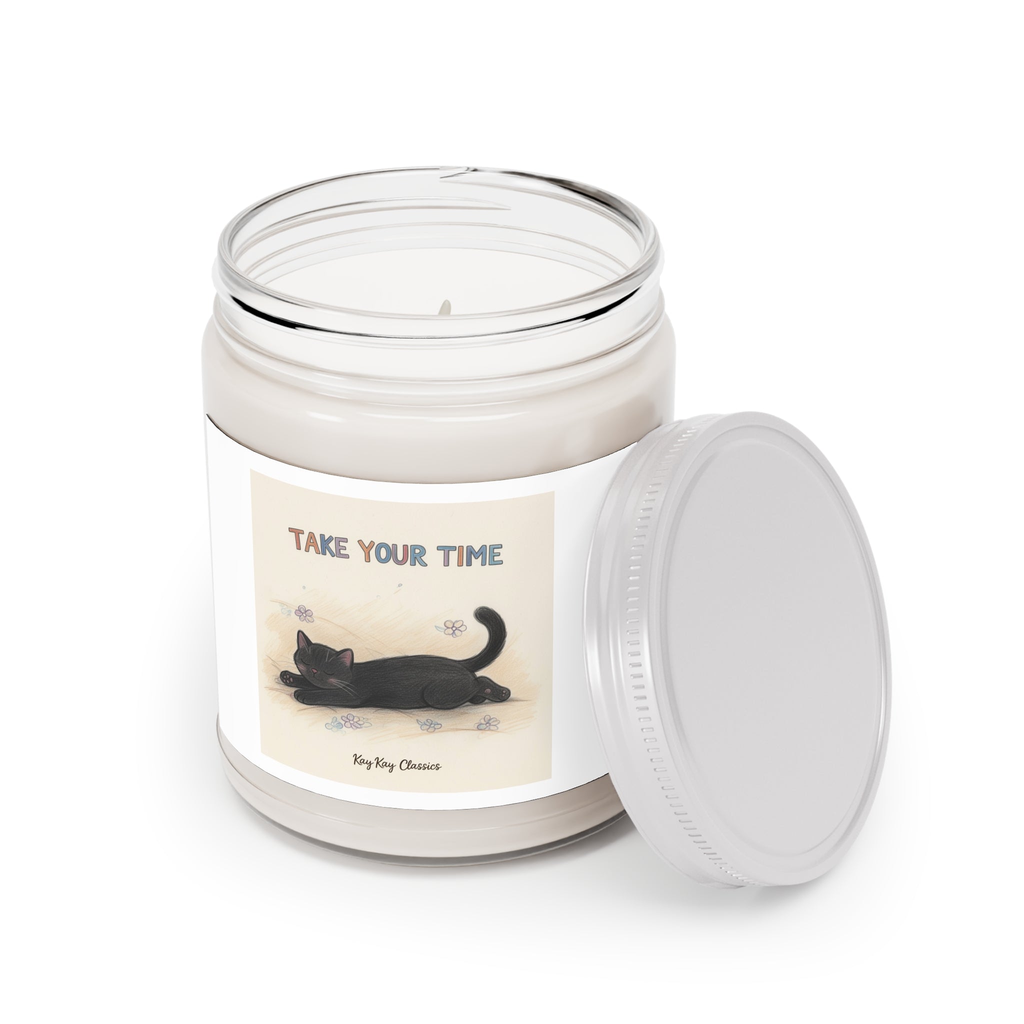 TAKE YOUR TIME Cat Scented Candle