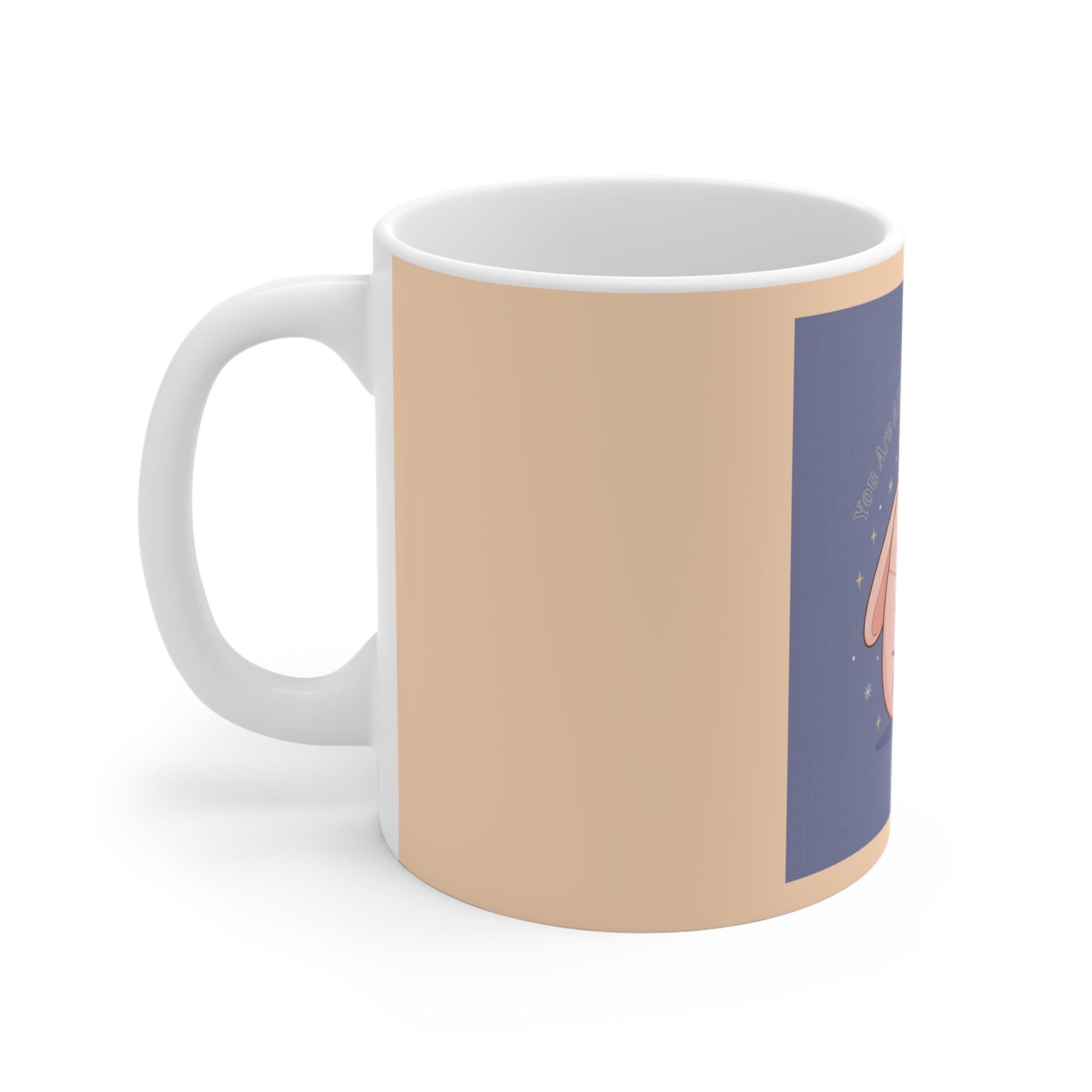 Rabbit Mug 11oz – You Are Allowed to Grow Slowly