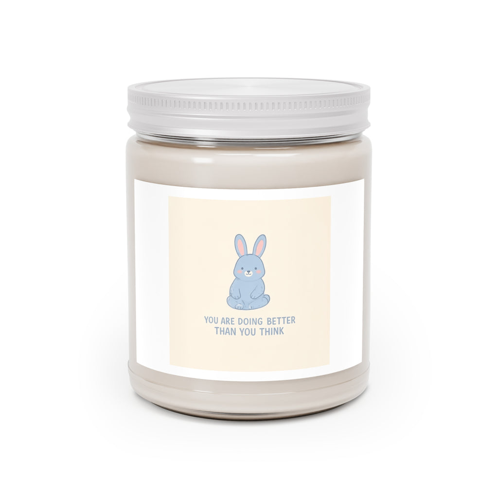 YOU ARE DOING BETTER THAN YOU THINK Rabbit Scented Candle