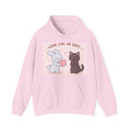 "LOVE CAN BE SOFT" Black Cat Hoodie | College Girl Gift | Fashion | KayKay Classics