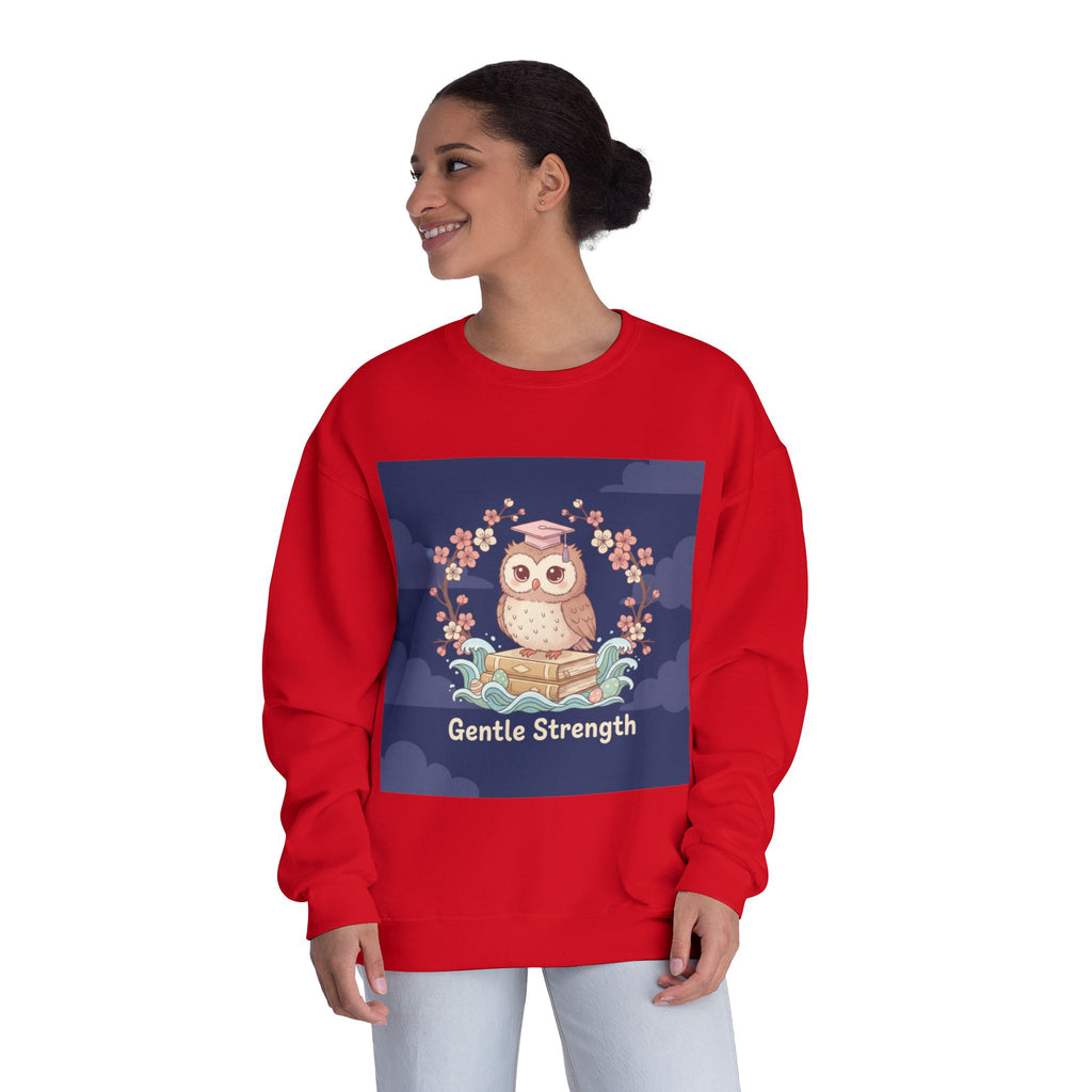 Owl Crewneck Sweatshirt – Gentle Strength