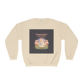 Duck In A Cardigan Crewneck Sweatshirt – Educated and Cute Gentle Strength