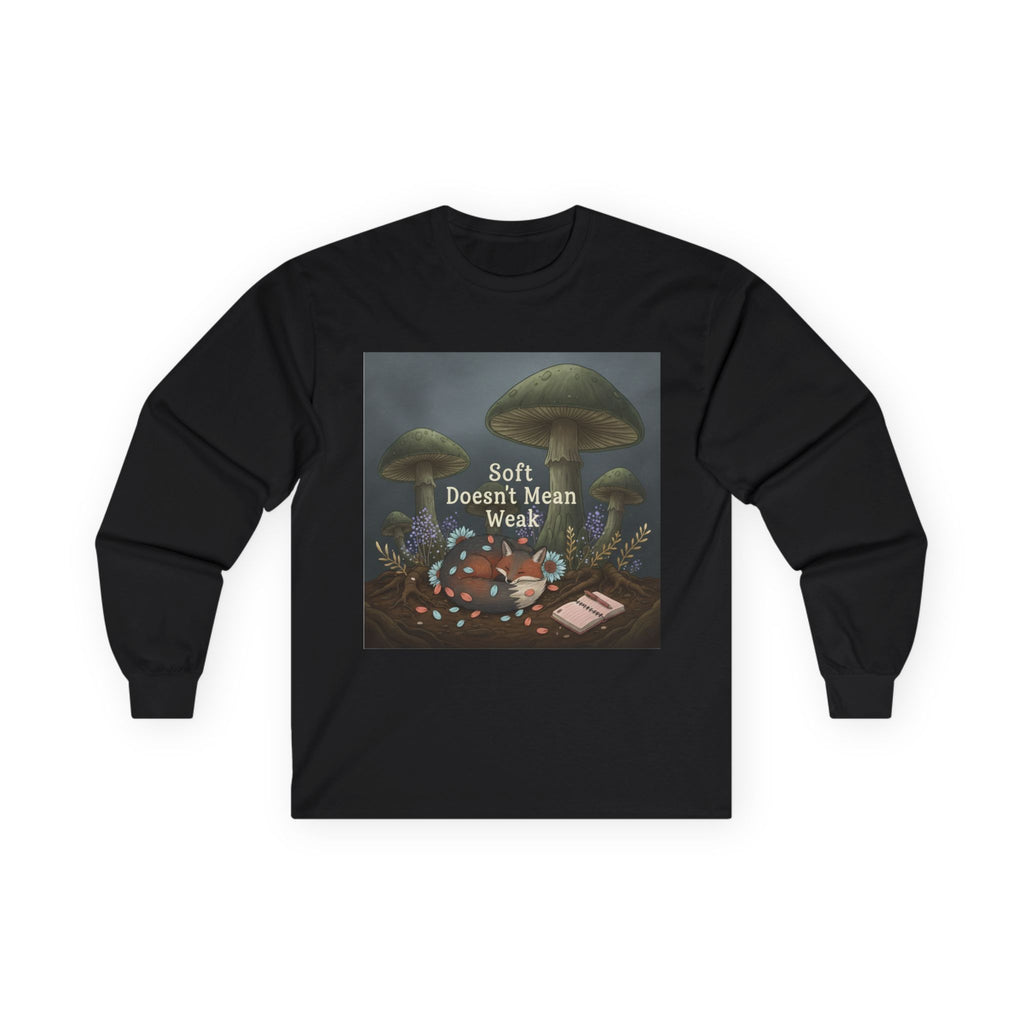 Fox Long Sleeve Tee – Soft Doesnt Mean Weak