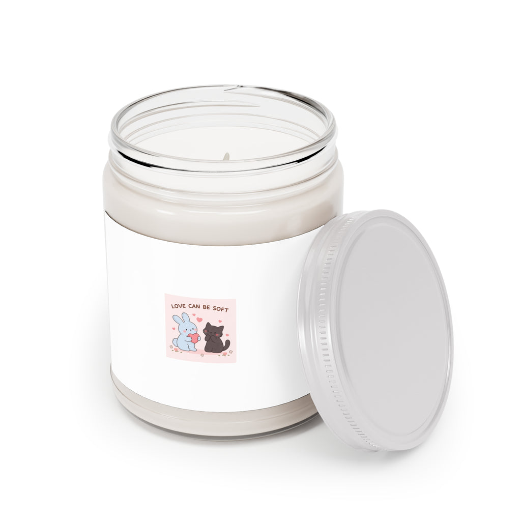 Rabbit, cat Scented Candle