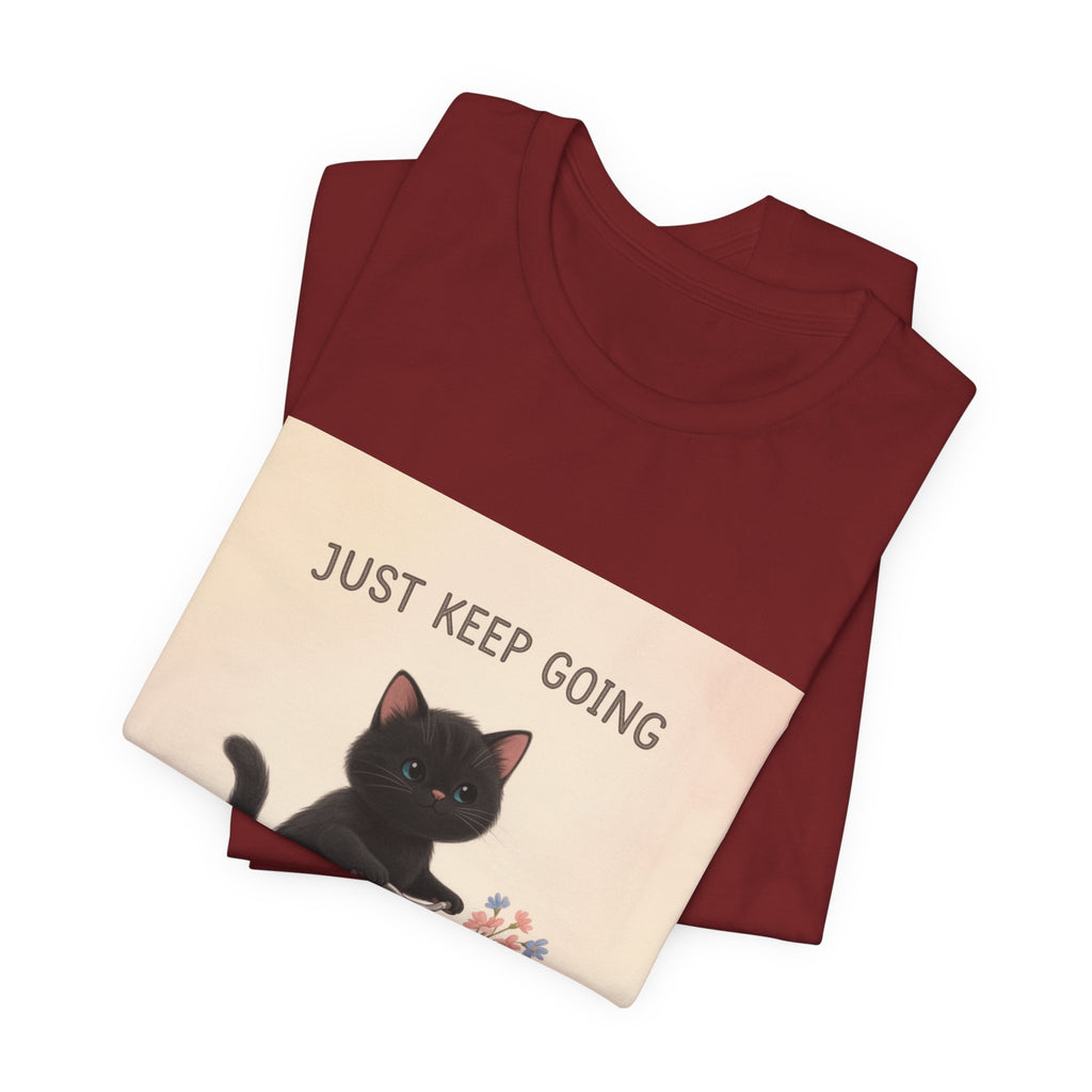 "Life Behind Bars" Black Cat Women Tee | College Girl Gift | Fashion | KayKay Classics