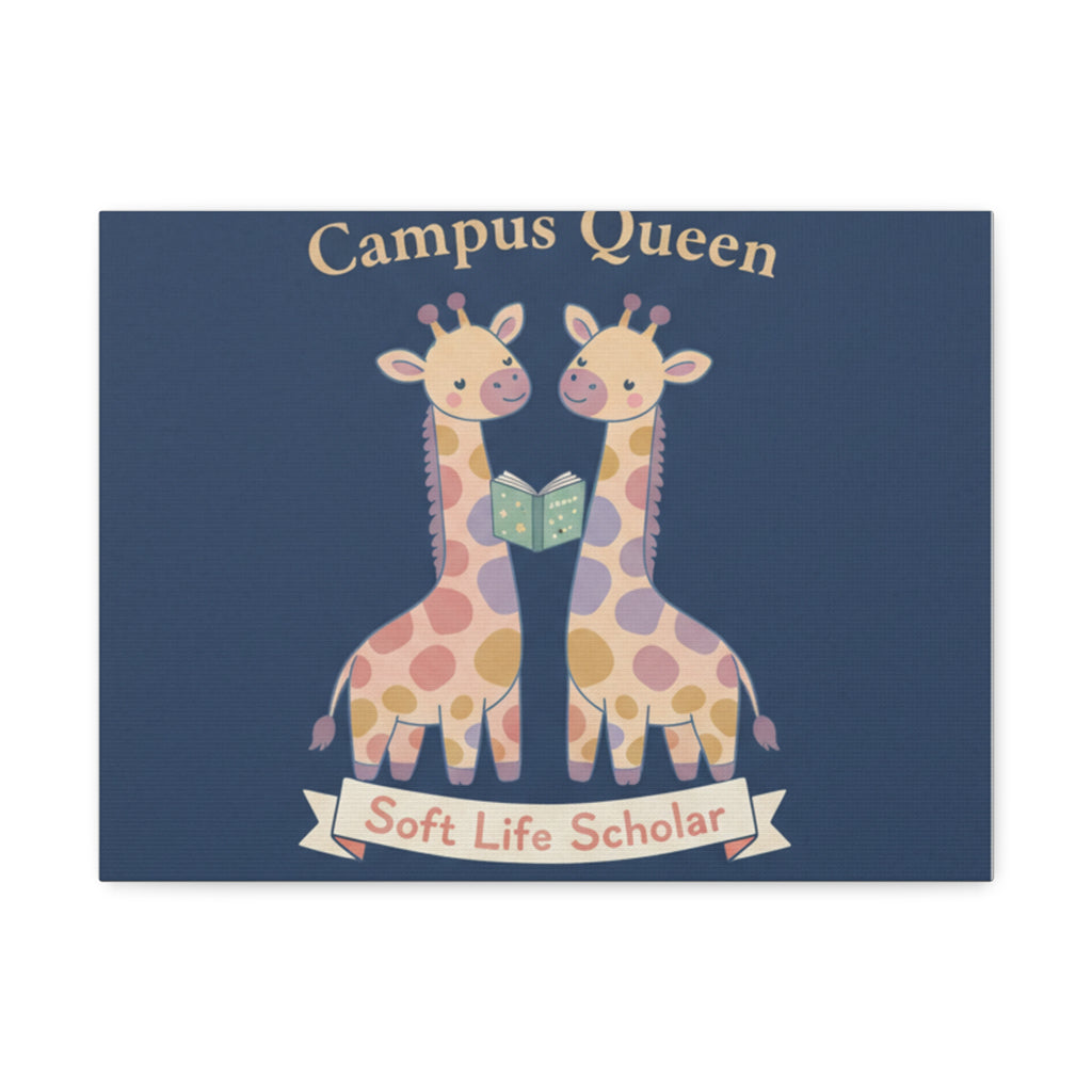Giraffes Canvas Print – Campus Queen Soft Life Scholar