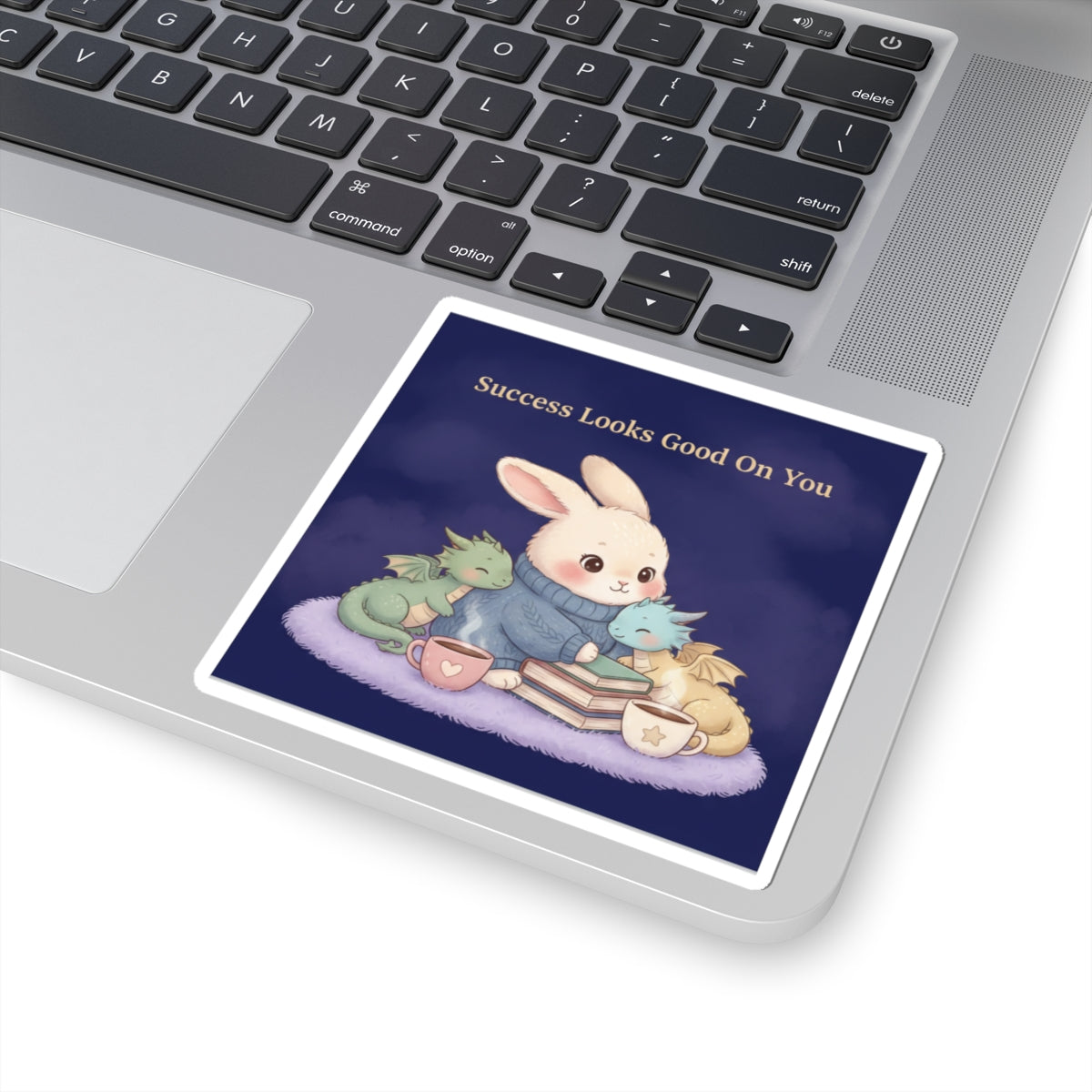 Bunny Kiss-Cut Sticker – Success Looks Good on You