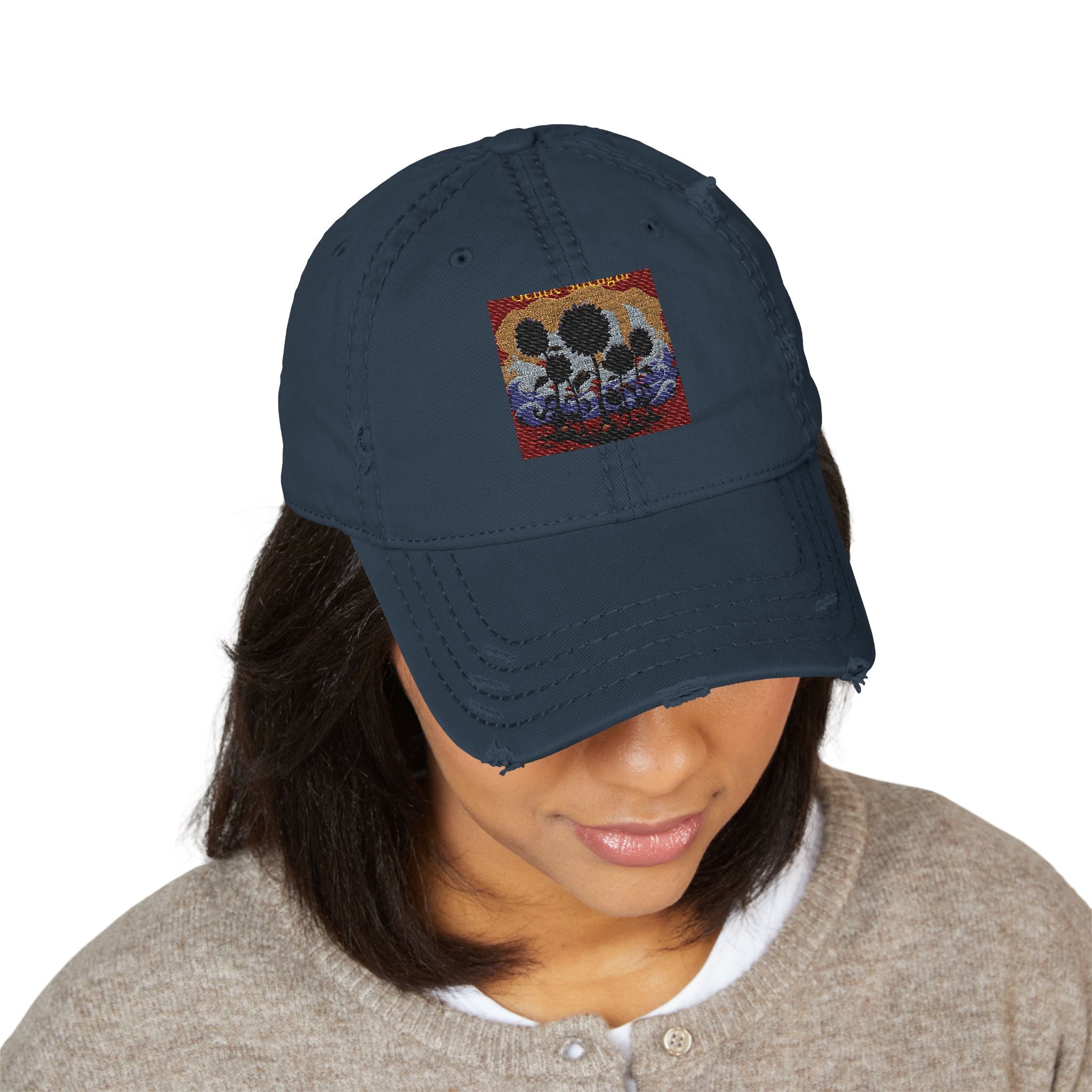 Sunflowers Dad Hat – Gentle Strength