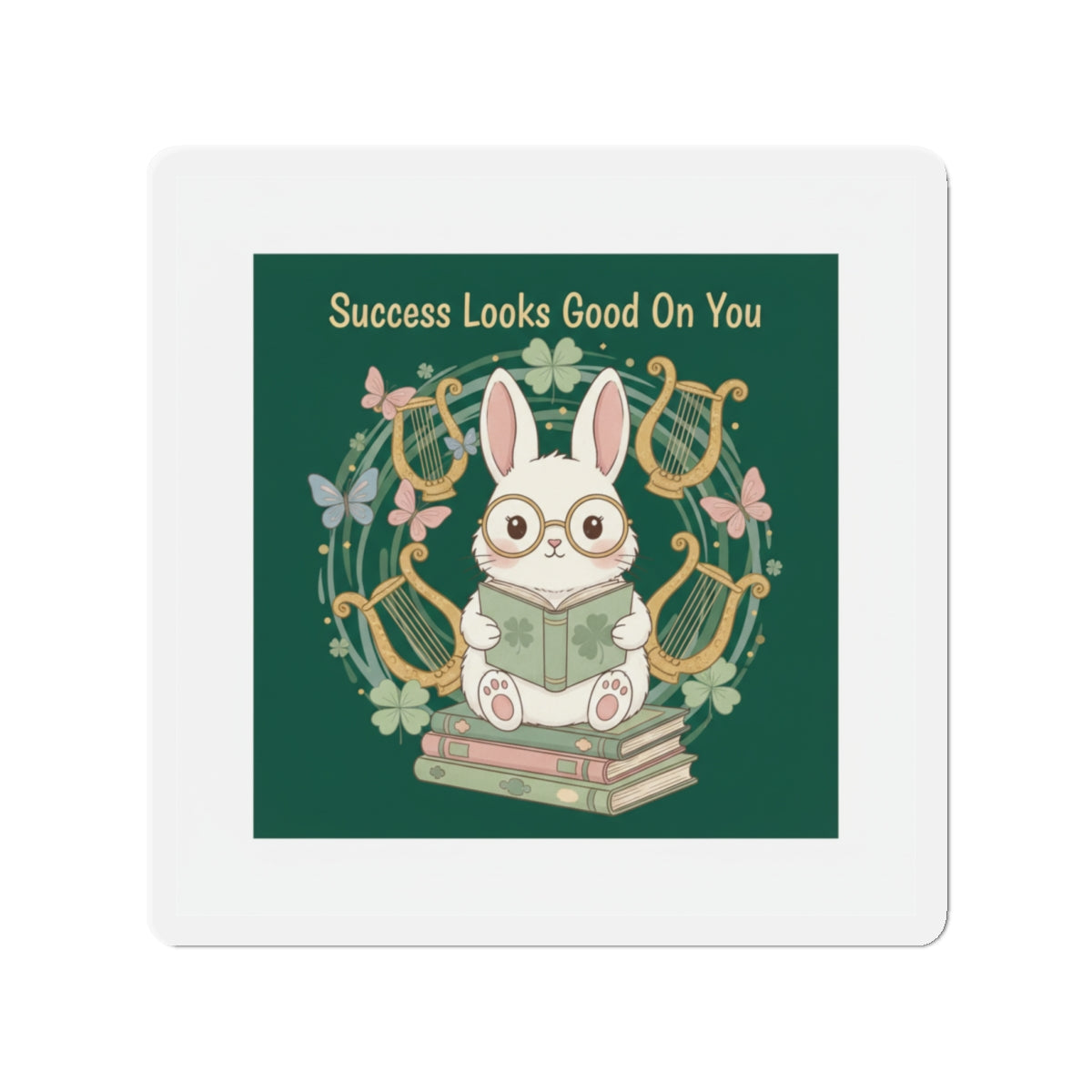 Butterflies Die-Cut Magnet – Success Looks Good on You