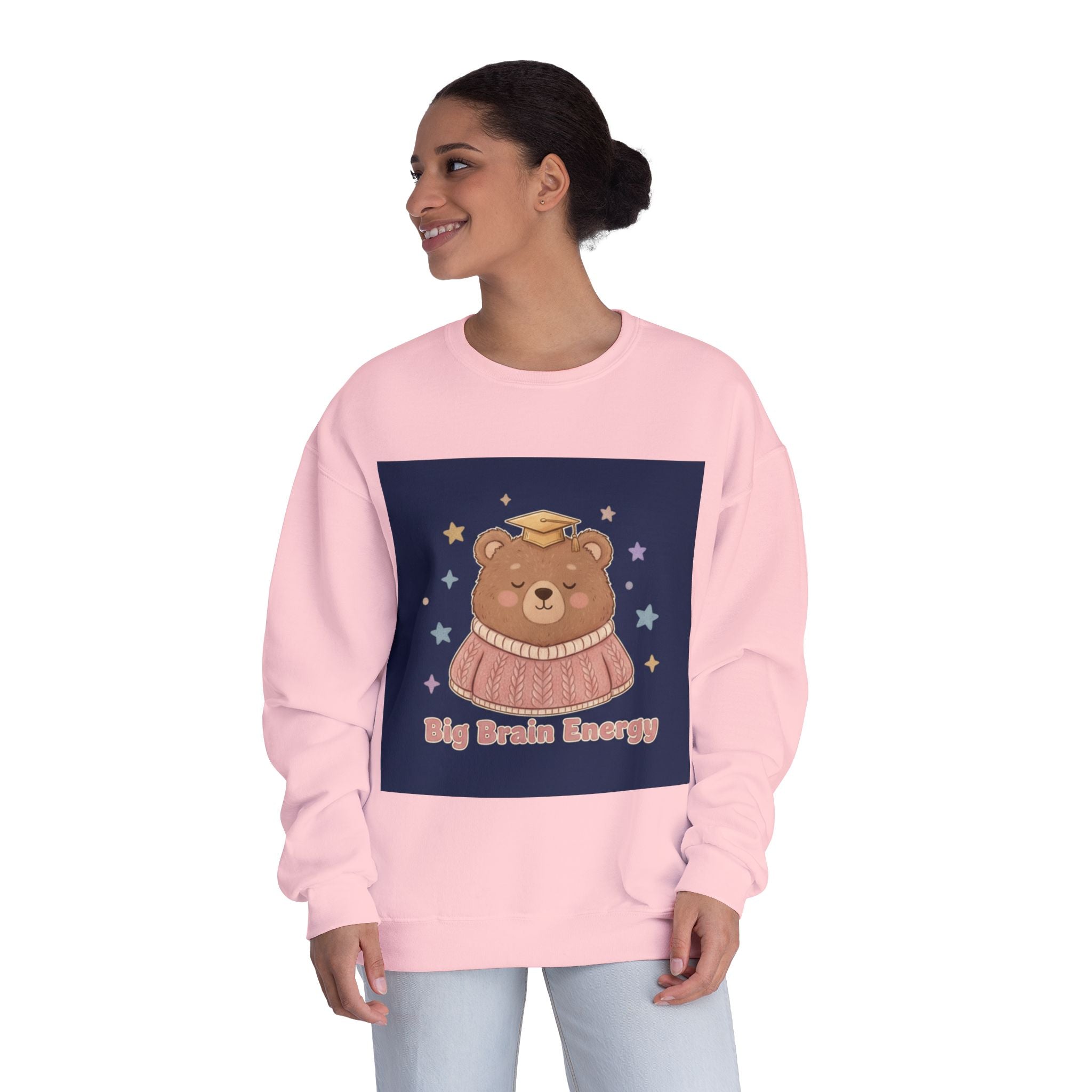 Bear Crewneck Sweatshirt – Big Brain Energy