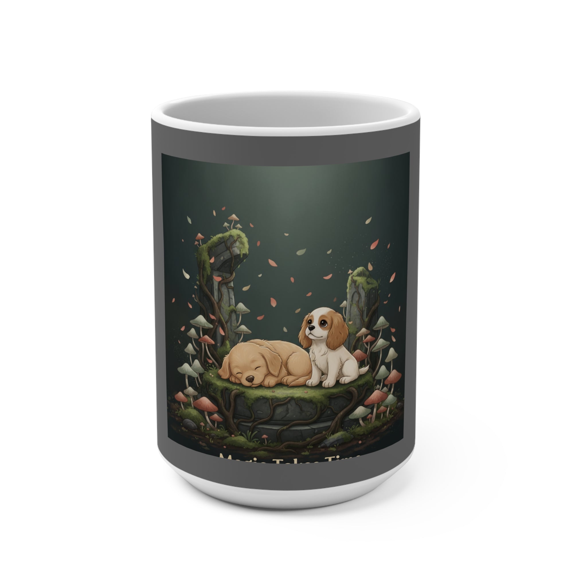 Puppies Mug 15oz – Magic Takes Time