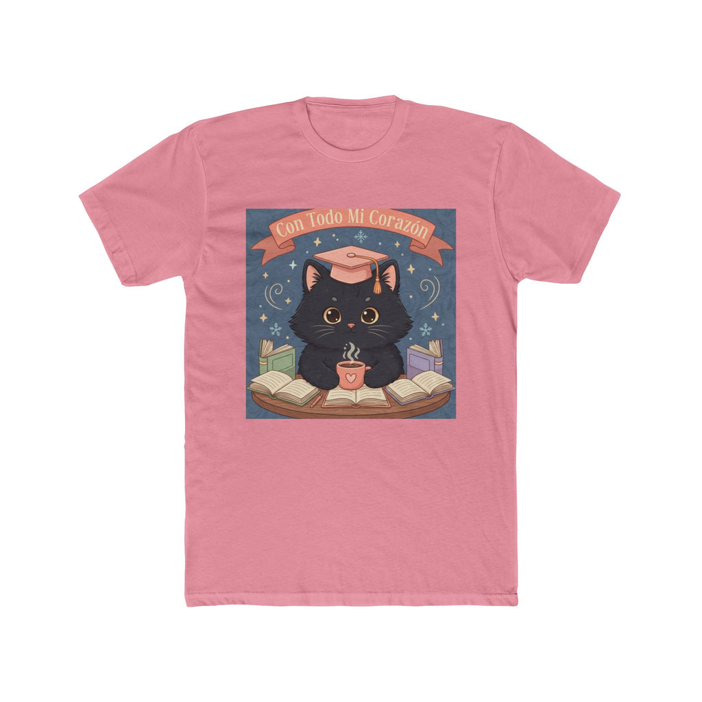 Cat Unisex Tee – Con Todo Mi Corazón