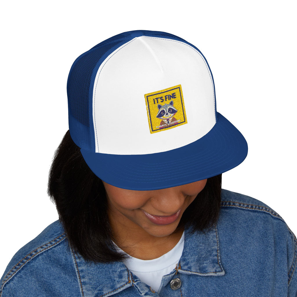 remix always studying - KayKay Trucker Cap