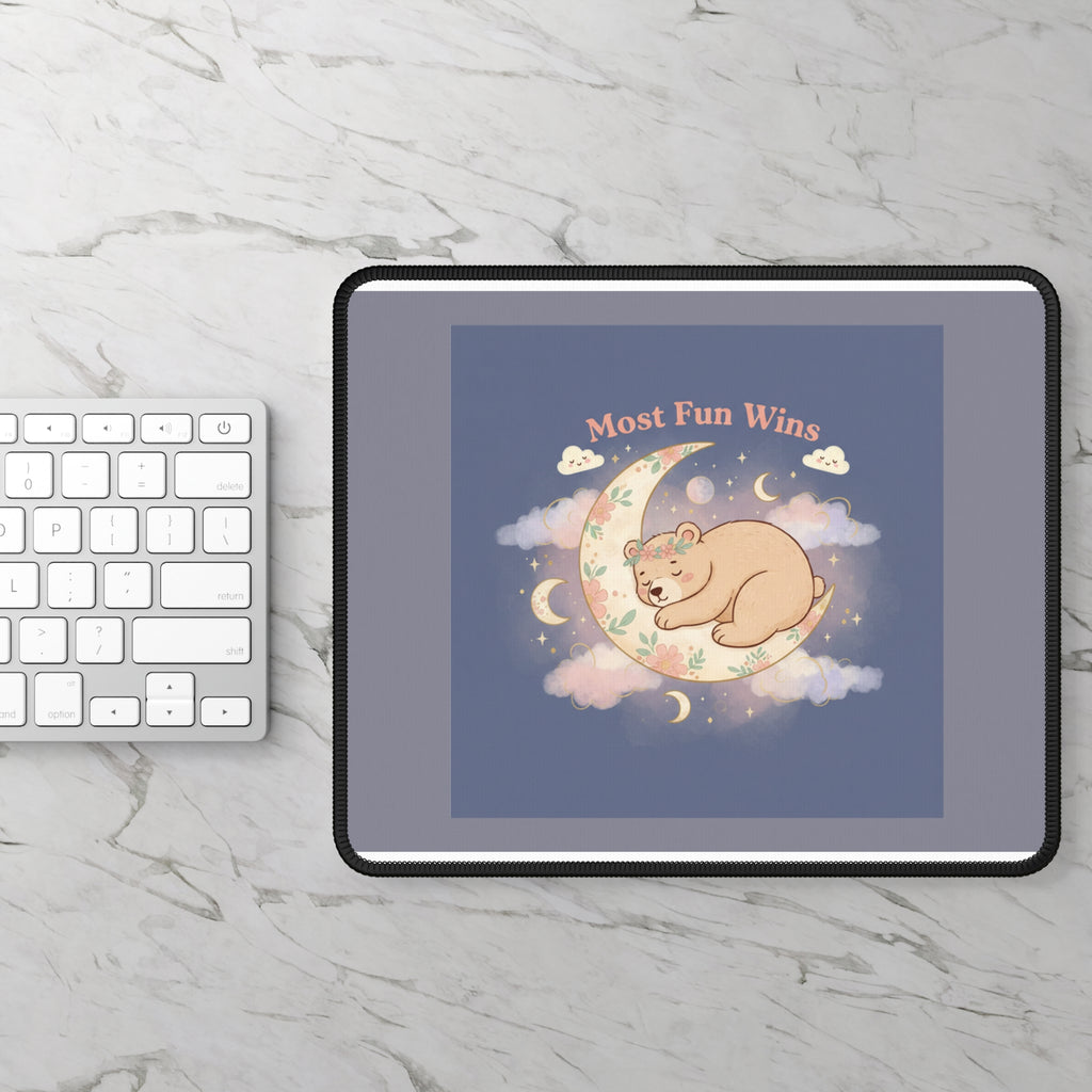 Bear Mouse Pad – Most Fun Wins