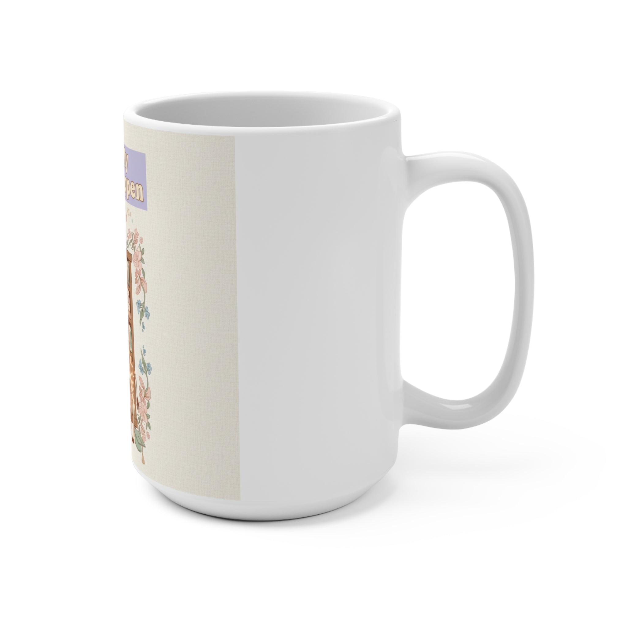 Making My Dreams Happen Giraffe Mug 15oz