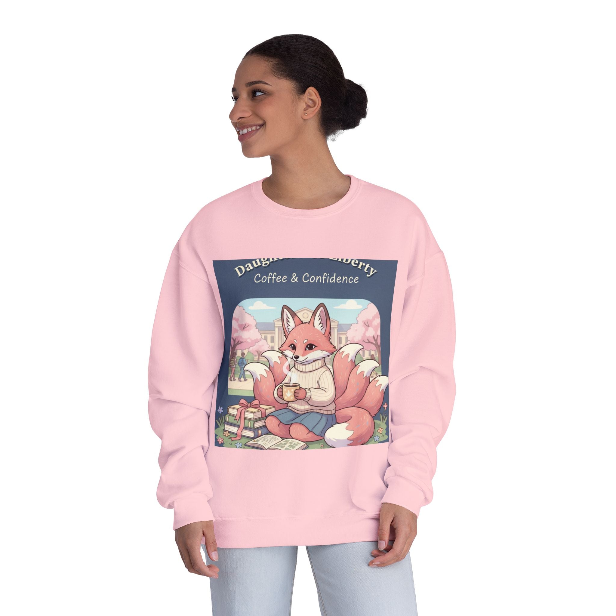 Kitsune Crewneck Sweatshirt – Daughters of Liberty
