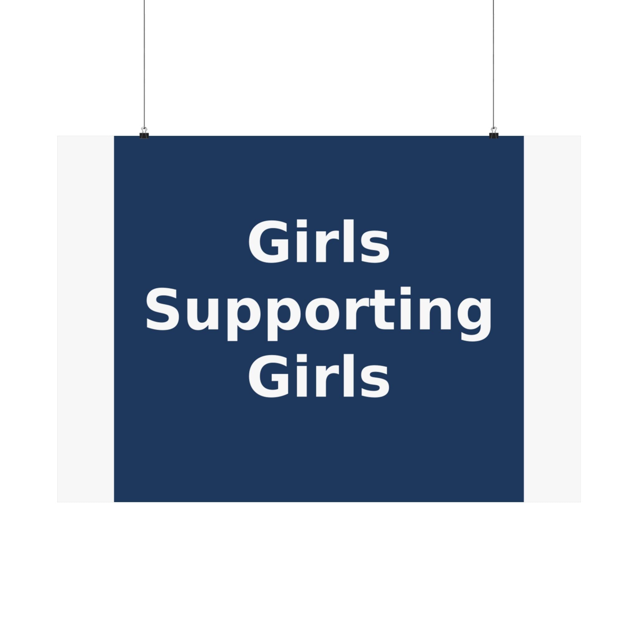Girls Supporting Girls - KayKay Poster