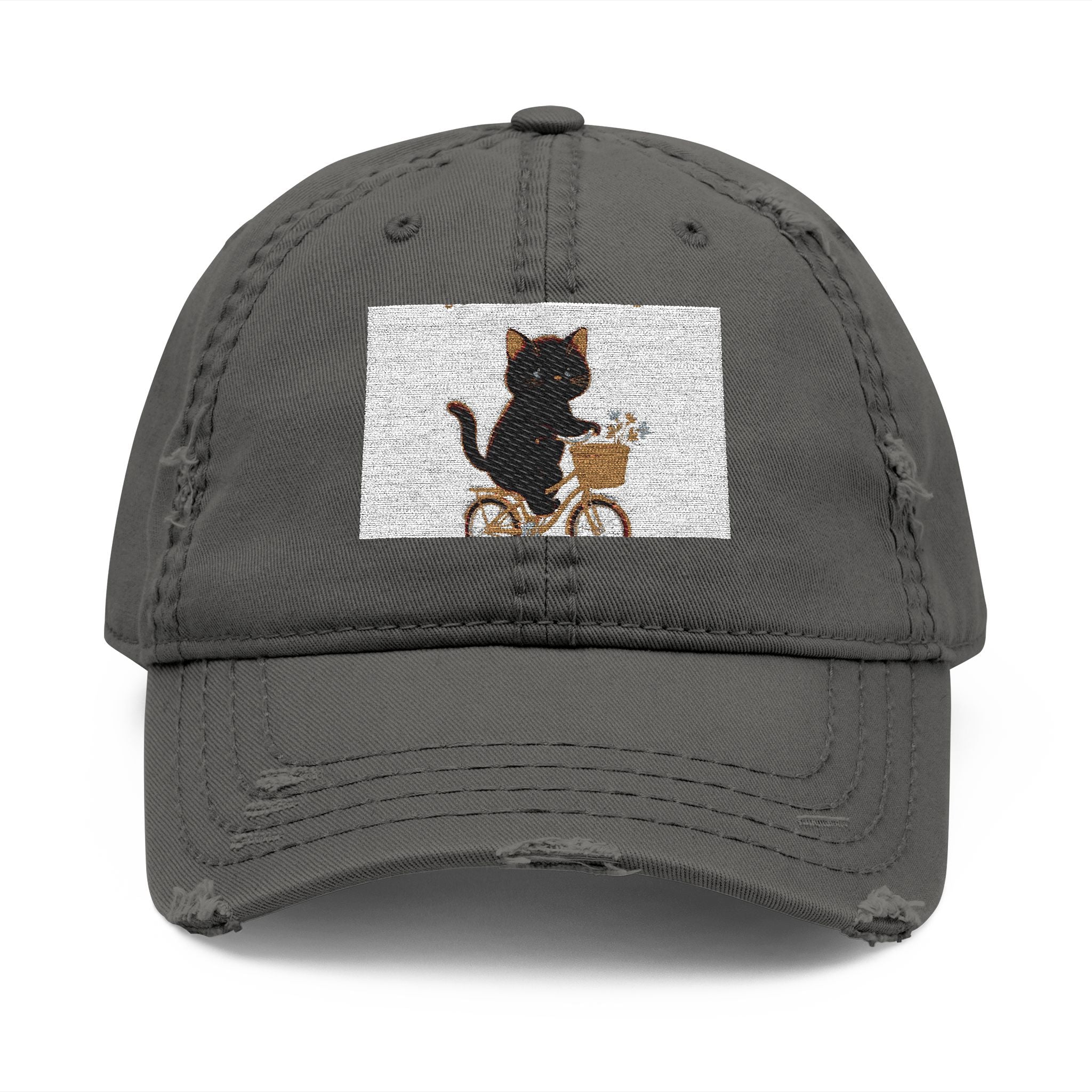 "Life Behind Bars" Black Cat Dad Hat | College Girl Gift | Fashion | KayKay Classics
