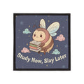 Bee Iron-On Patch – Study Now, Slay Later